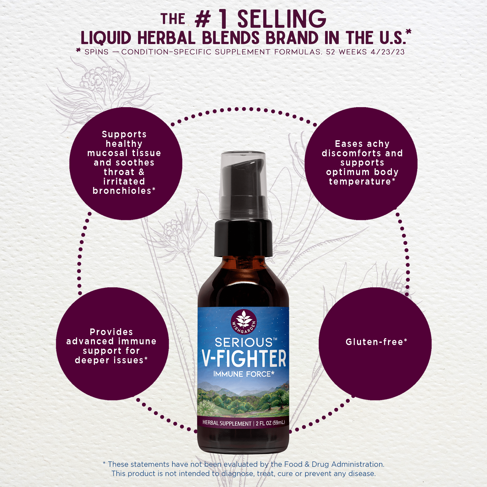 Serious V-Fighter, Immune Force by WishGarden Herbs