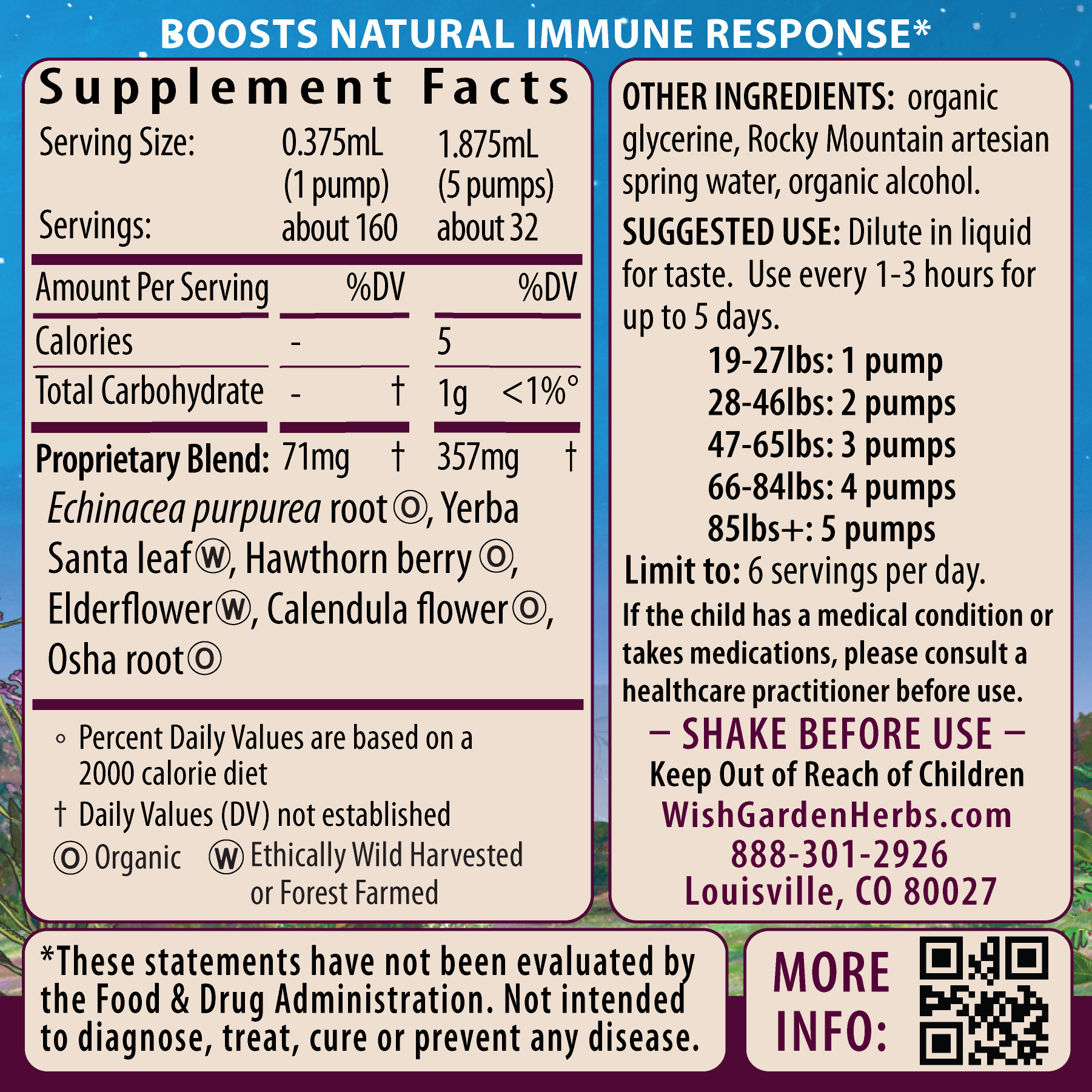 Kick-It Immune, Activator For Kids by WishGarden Herbs
