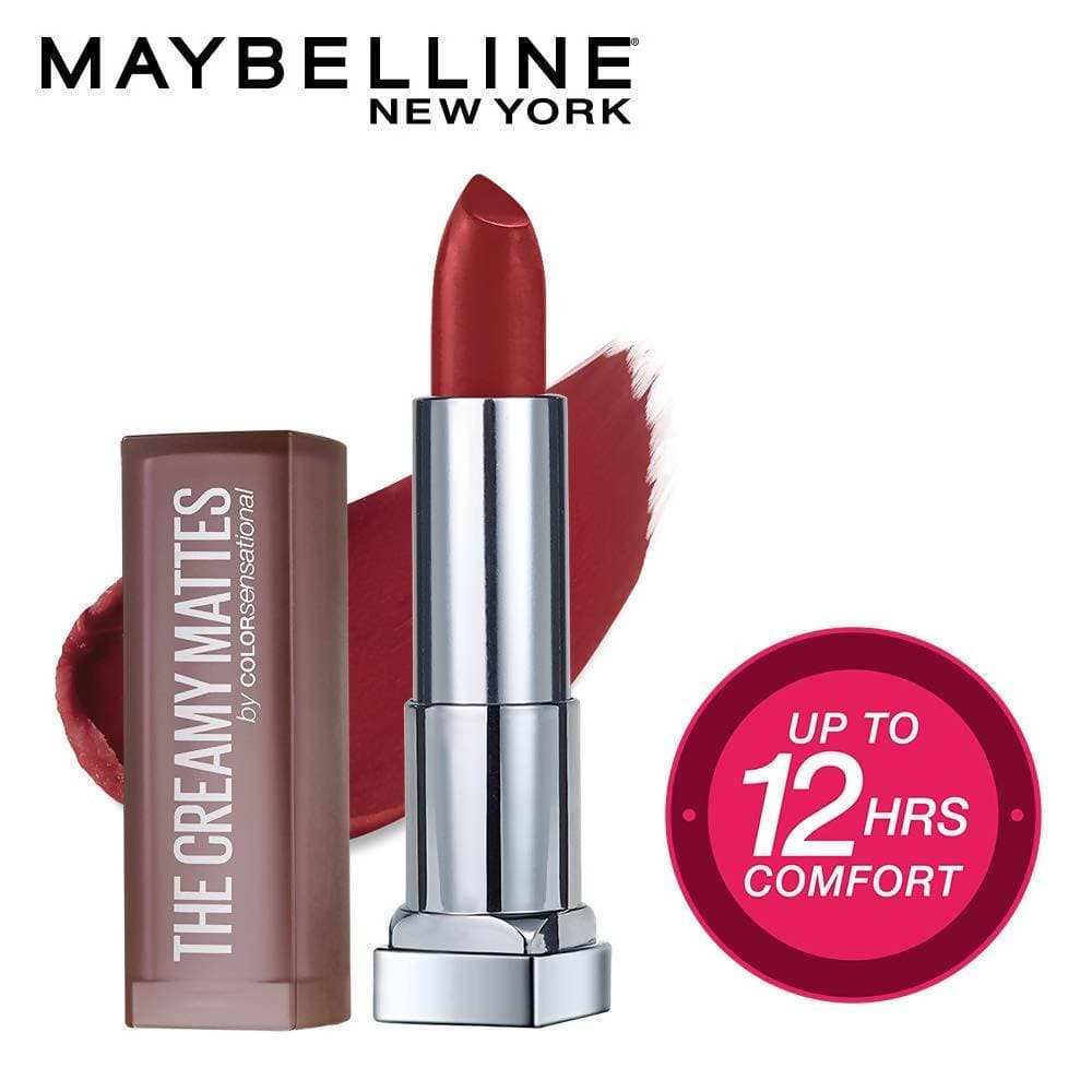 Maybelline New York Color Sensational Creamy Matte Lipstick / 691 Rich Ruby by Dista