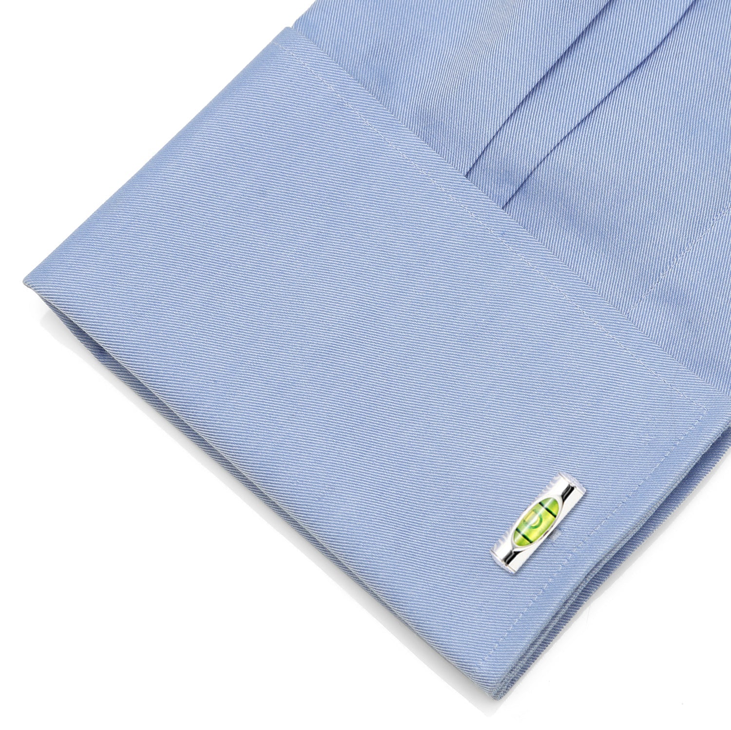 Green Level Cufflinks by Cufflinks.com