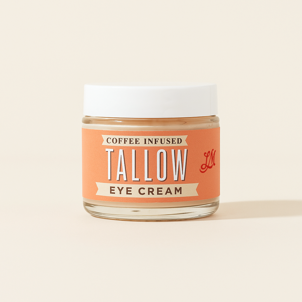 Lady May Coffee-Infused Tallow Eye Cream – Brighten, Firm & Revitalize Naturally by Lady May Tallow