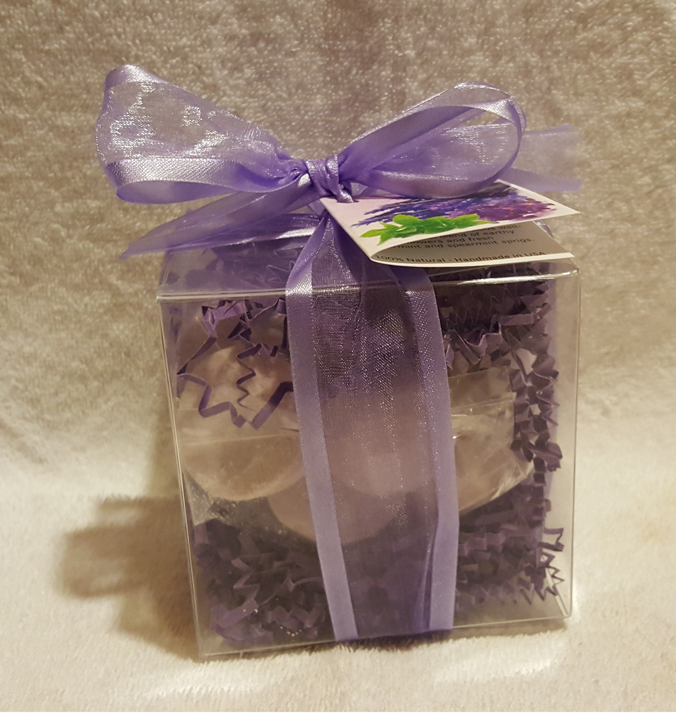 Lavender Mint 14-pack Bath Bomb Gift Set by Spa Pure