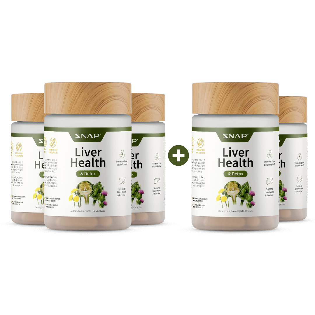Liver Health & Detox - Buy 3, Get 2 FREE! by Snap Supplements