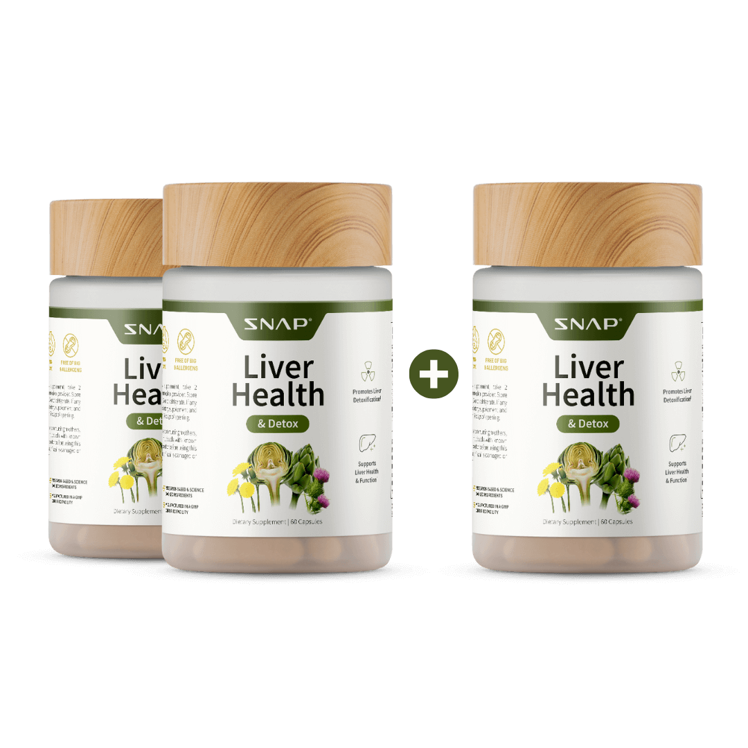 Liver Health & Detox - Buy 2, Get 1 FREE! by Snap Supplements