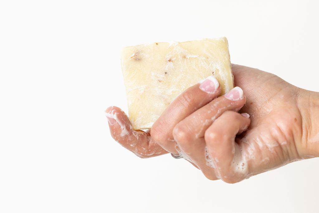 2x Natural Handmade Soap Bar, Pink Grapefruit Soap by Lizush