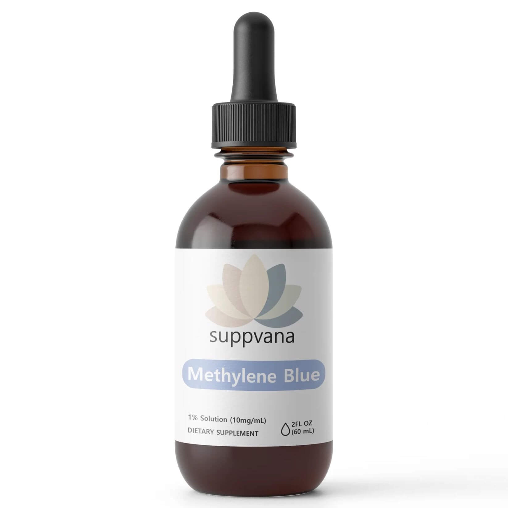 Suppvana Methylene Blue Liquid 1% (600mg, 2oz) by LIV