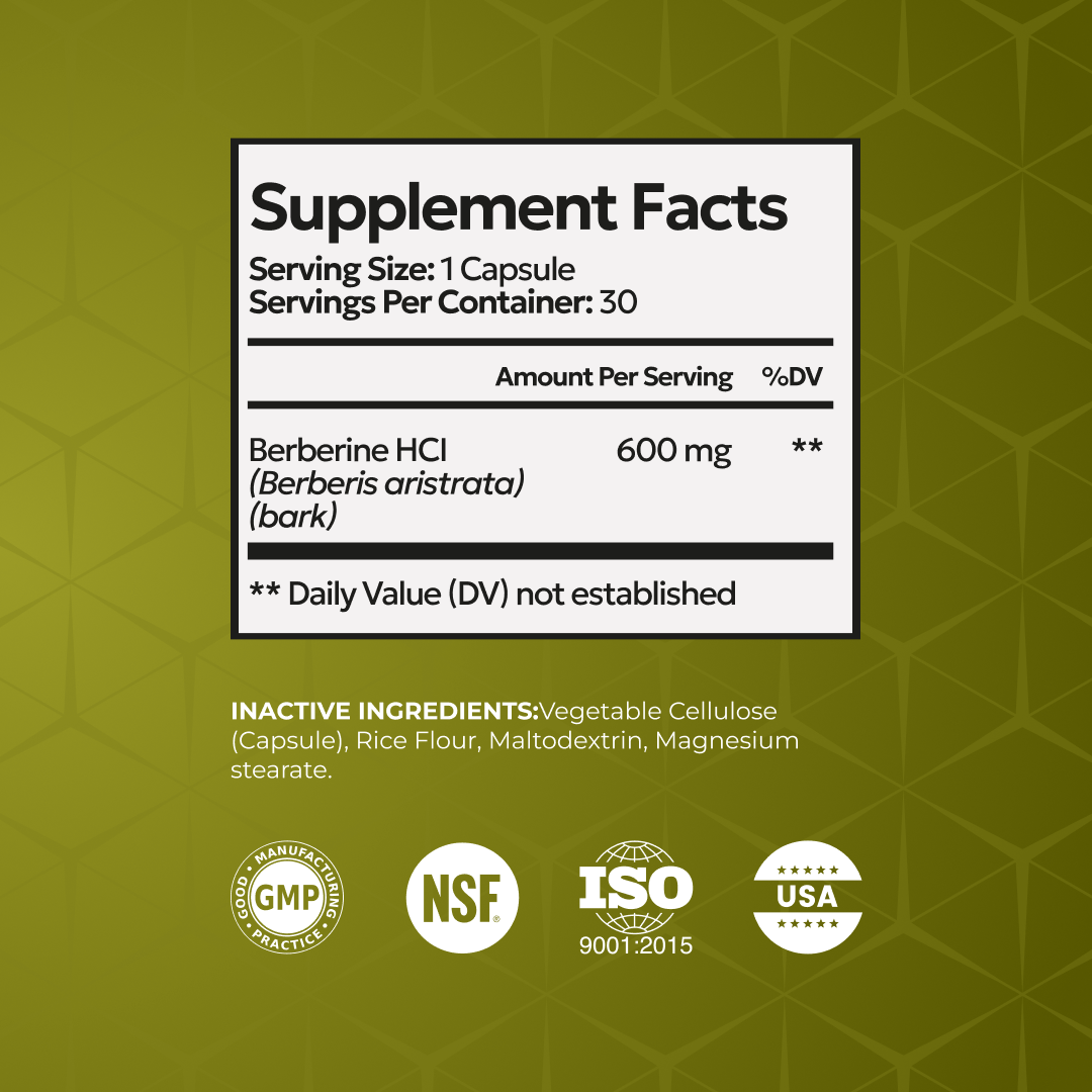 Berberine HCI by RevitMe by RevitMe - Supplements Store