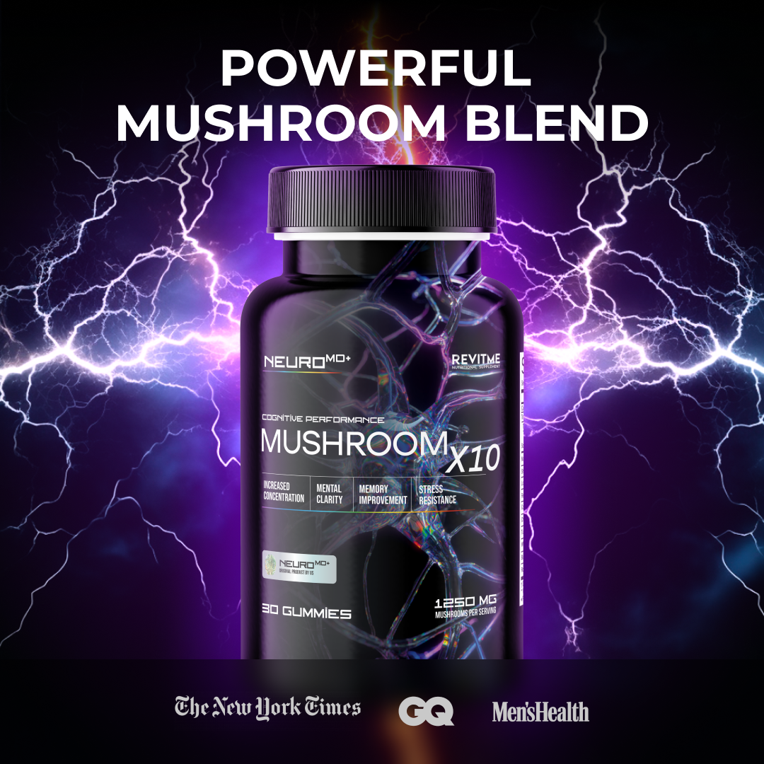 Mushroom X10 by RevitMe by RevitMe - Supplements Store