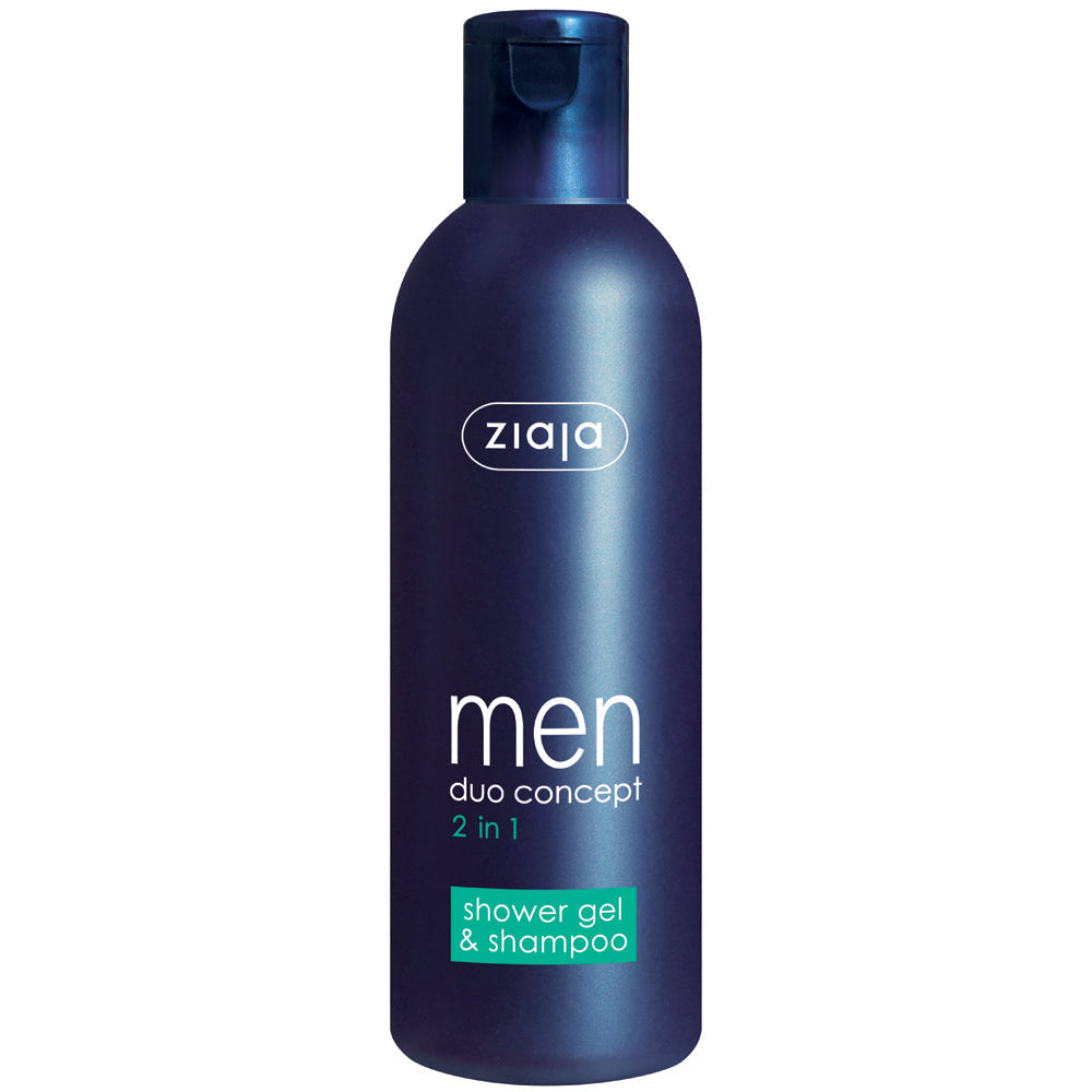 Men Shower Gel and Shampoo 2 in 1 by Ziaja® USA Webstore