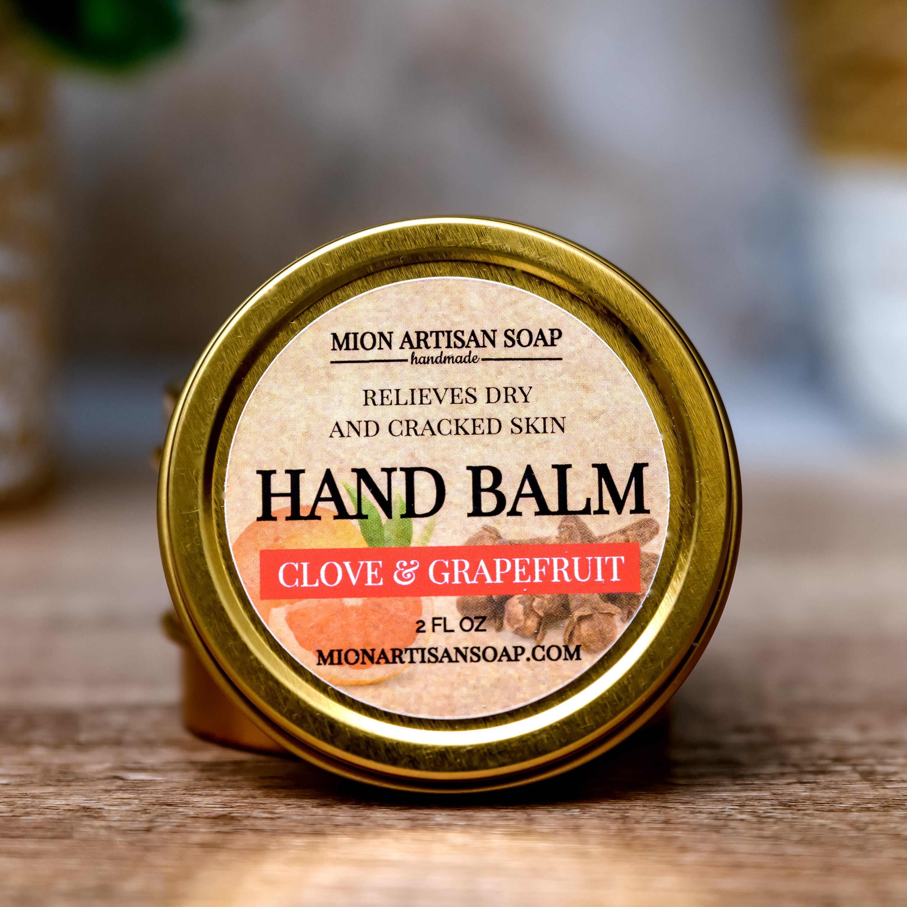 Hand Balm | Not Greasy, Antibacterial, Moisture-Locking by MION Artisan Soap Co.