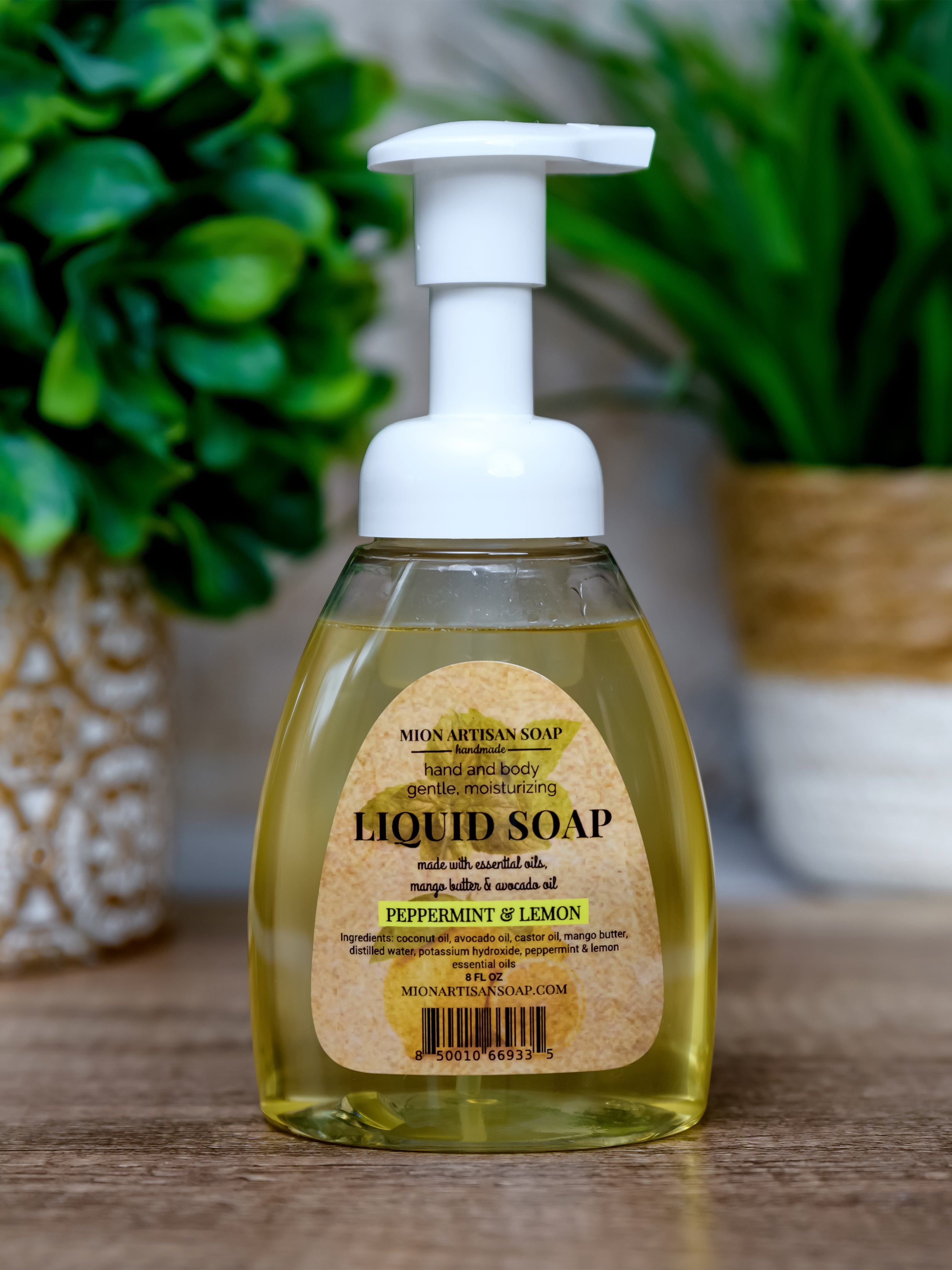 Liquid Soap | Luxurious Foam for Hands & Body by MION Artisan Soap Co.