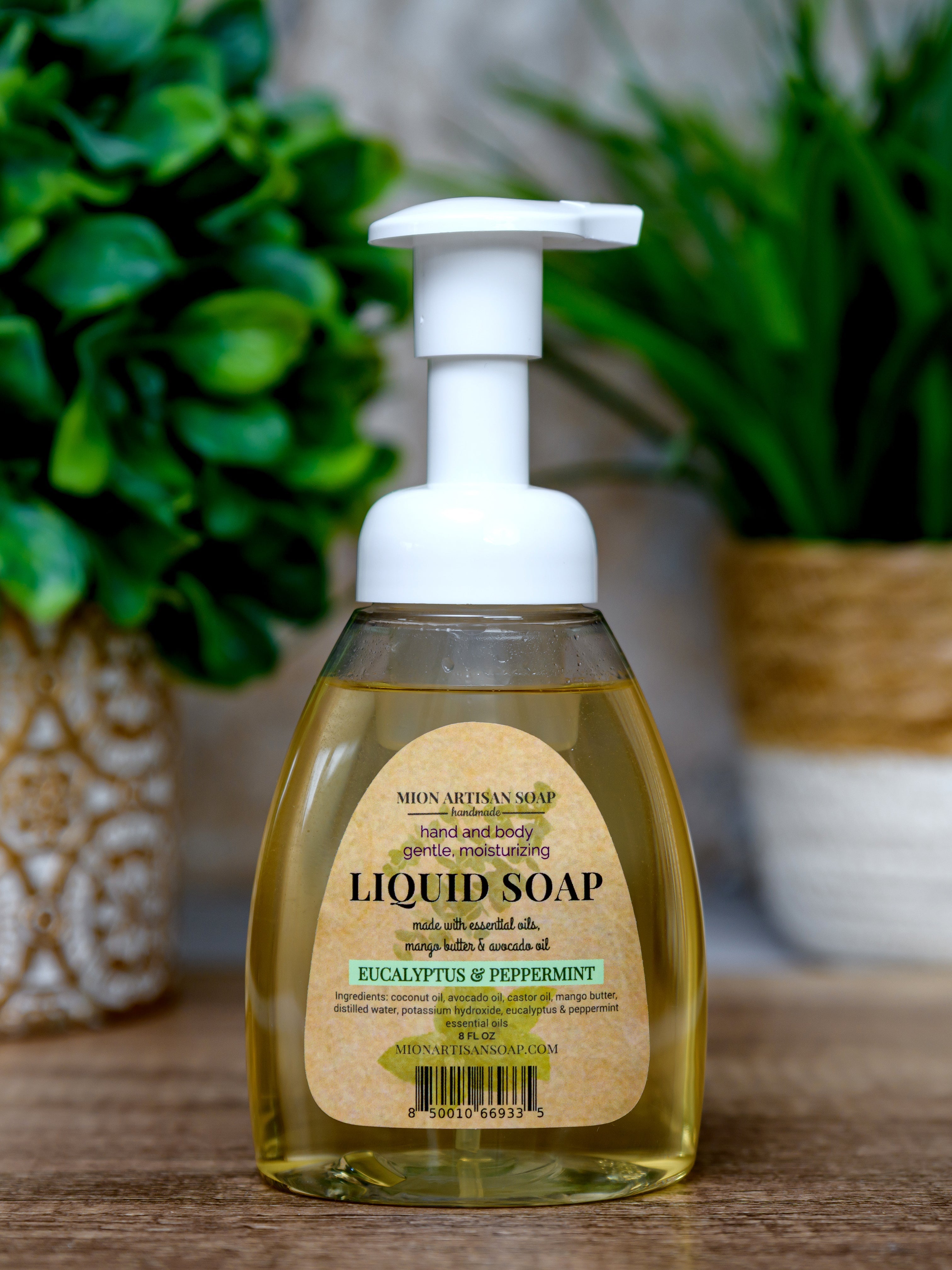 Liquid Soap | Luxurious Foam for Hands & Body by MION Artisan Soap Co.