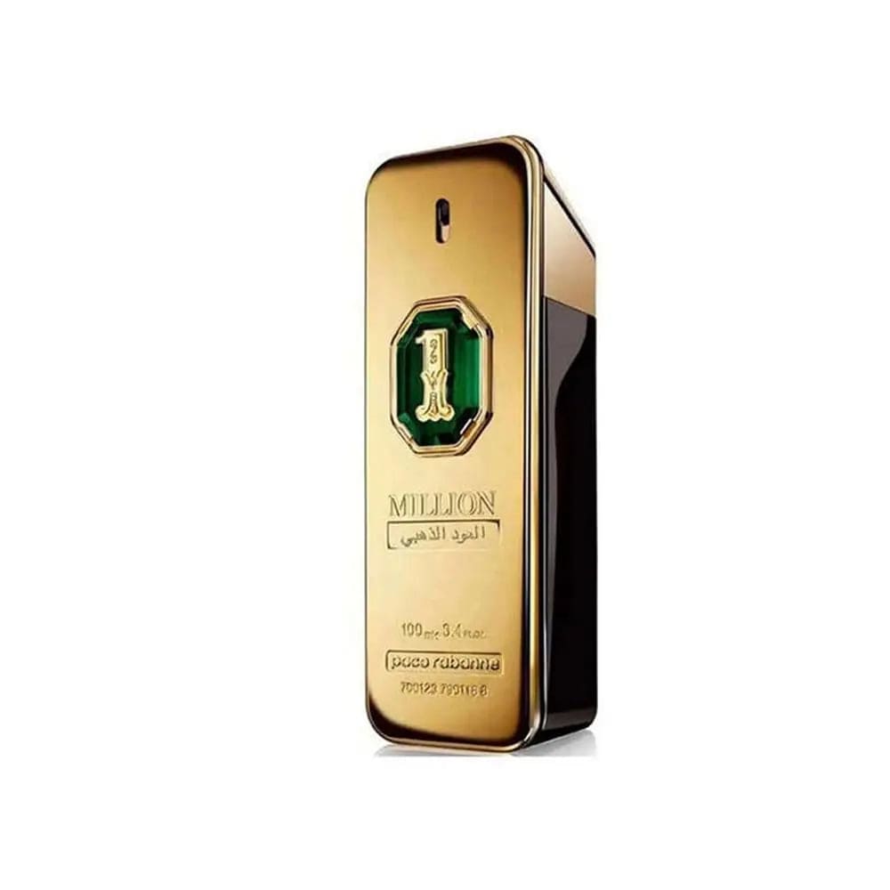 1 Million Gold Oud By Paco Rabanne For Men 3Pcs Set Parfum Spray by perfumesandrea