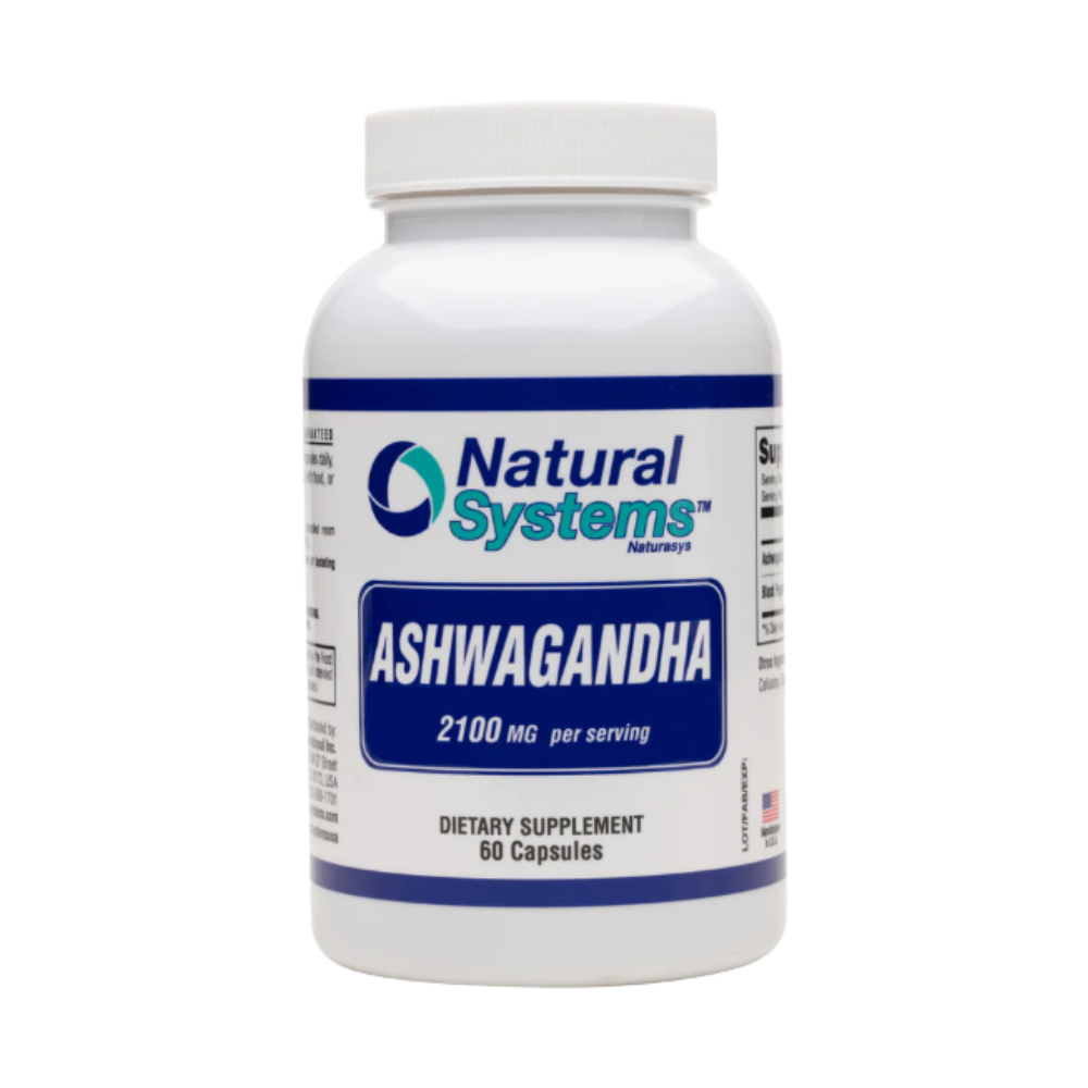 Natural Systems Ashwagandha Capsules (60 ct) by Farmacias Savia