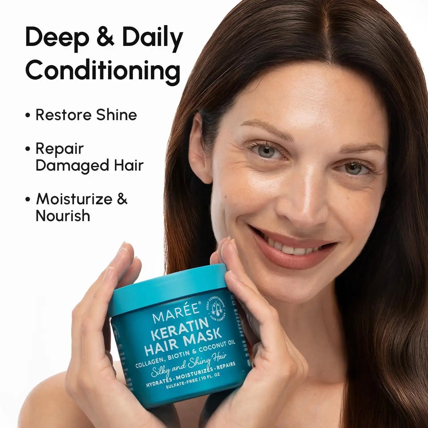 Keratin Mask for Damaged Hair by Maree