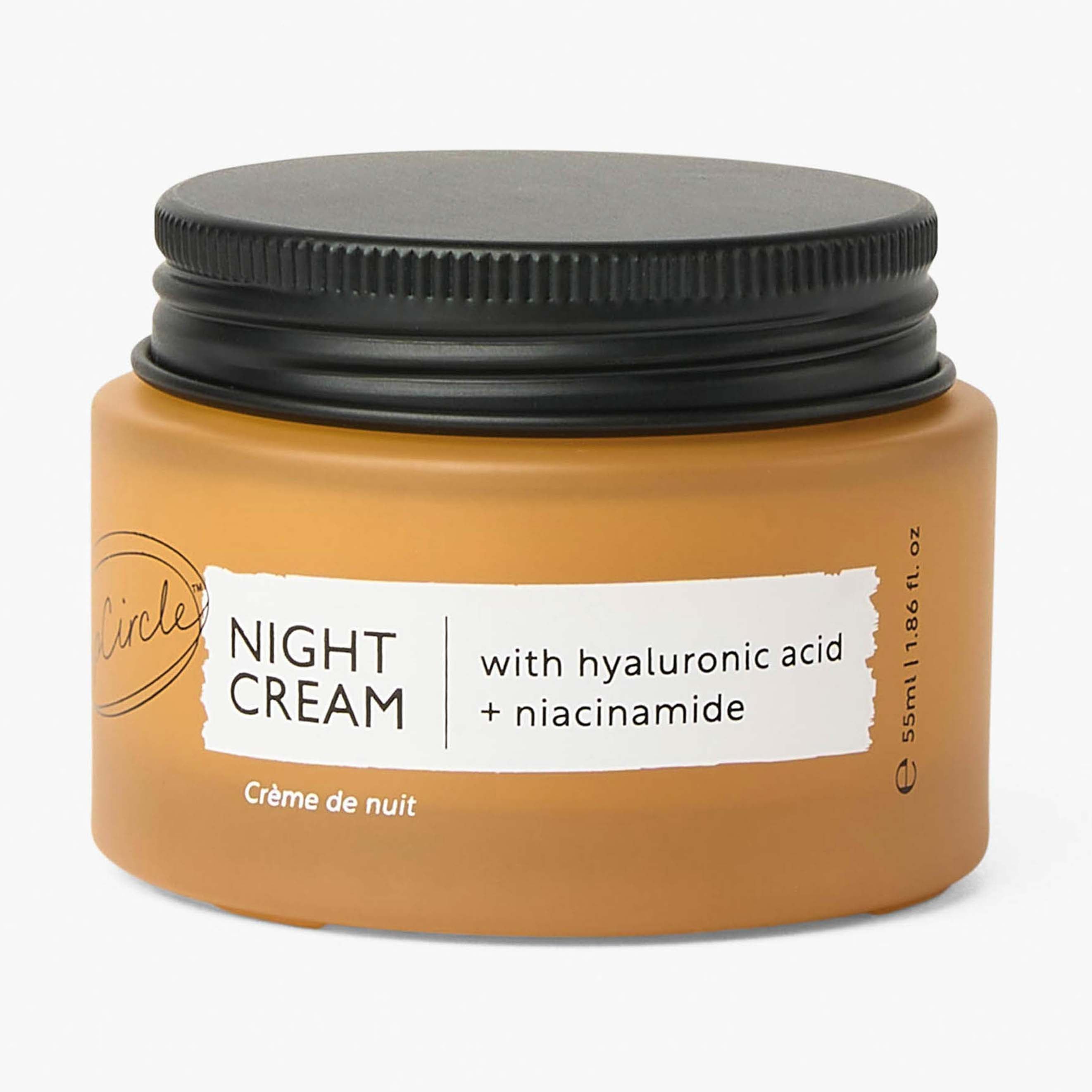 Night Cream with Hyaluronic Acid + Niacinamide by UpCircle