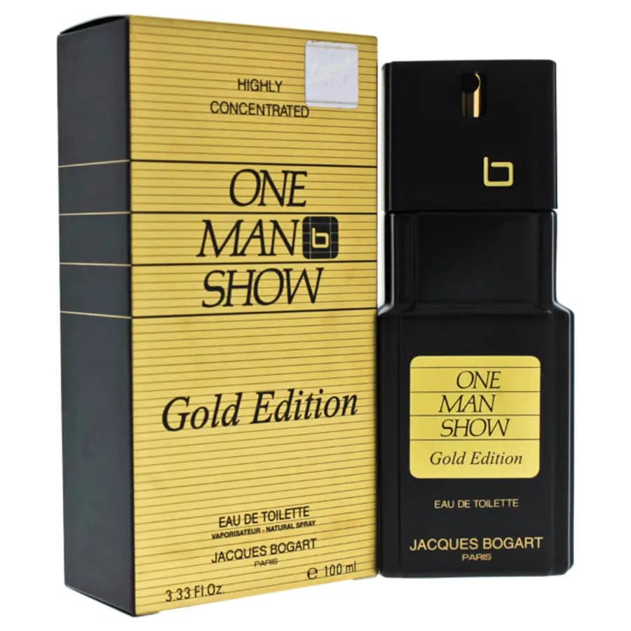 One Man Show Gold By Jacques Bogart For Men 3.3oz EDT Spray
