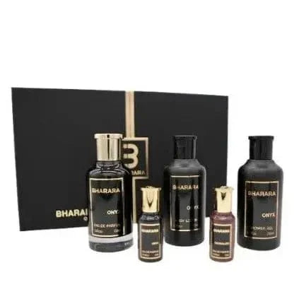 Onyx Luxury by Bharara Men 5pc Gift Set 3.4oz EDP Spray by perfumesandrea