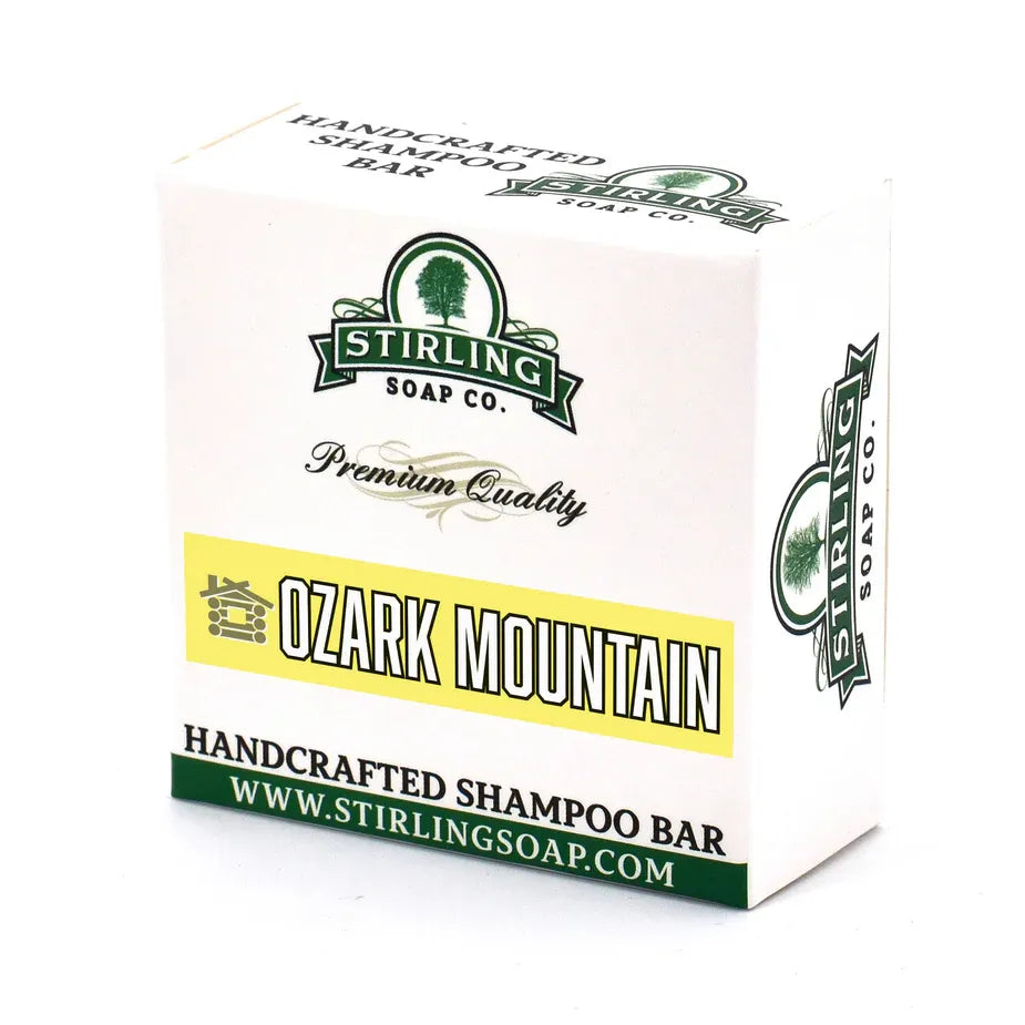 Stirling Soap Co. Ozark Mountain Shampoo Bar 3.8 Oz by Pasteur Pharmacy