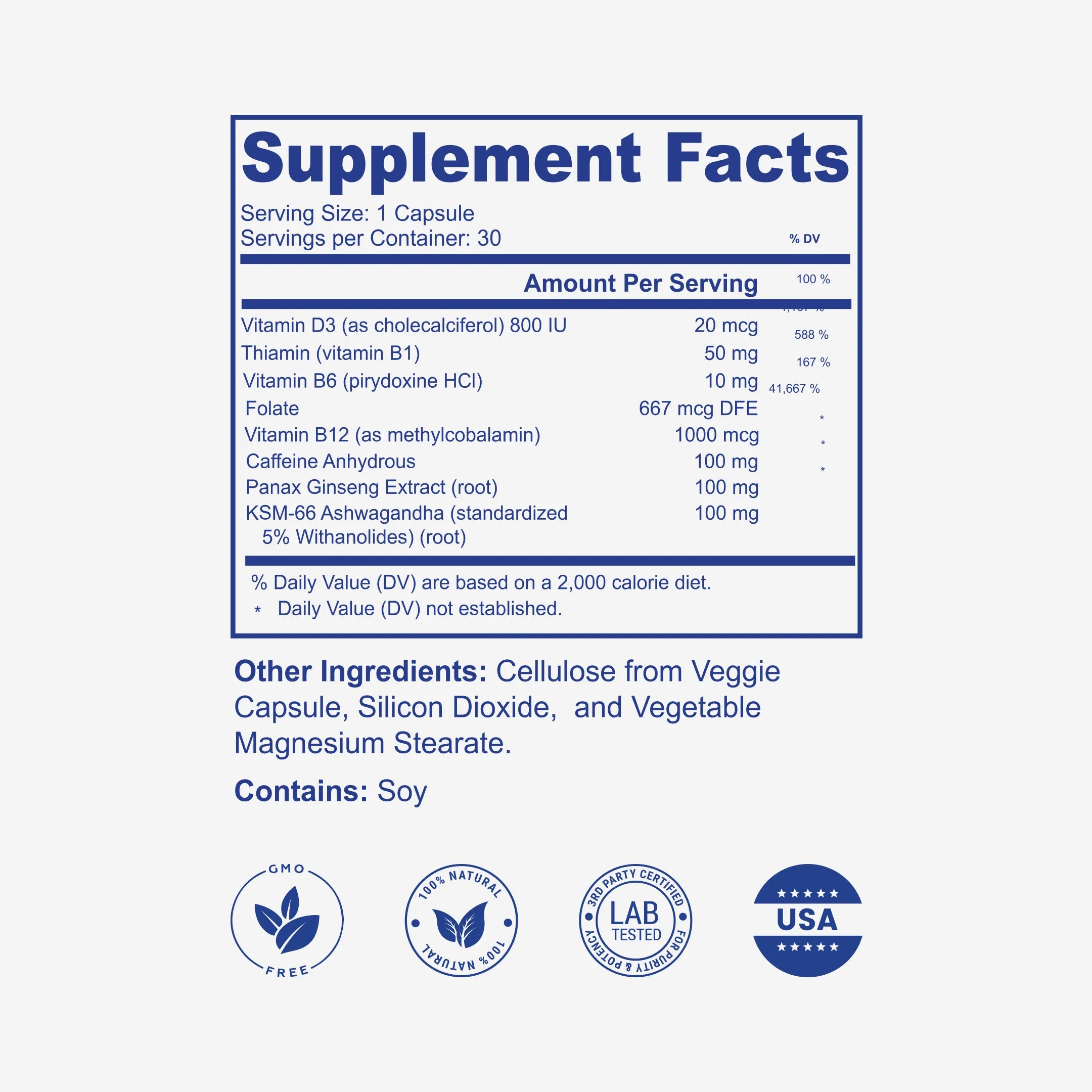 Para911 Energy Capsules by RevitMe - Supplements Store