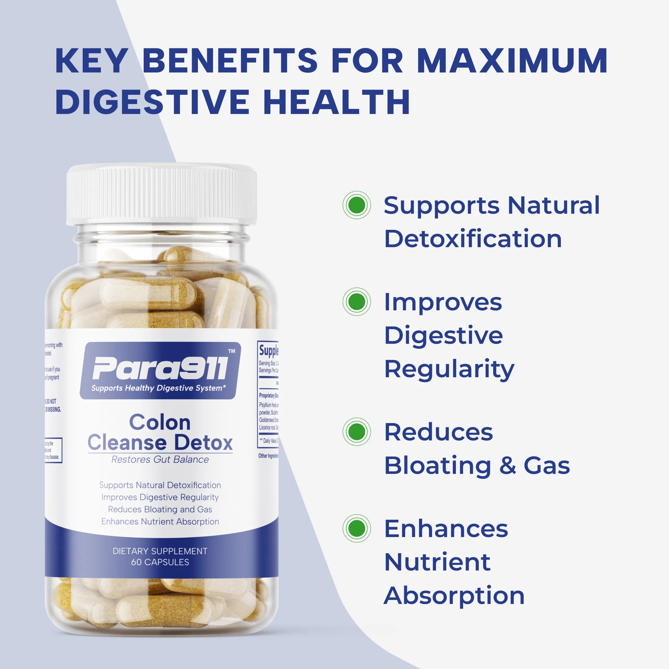 Para911 Colon Cleanse Detox by RevitMe - Supplements Store