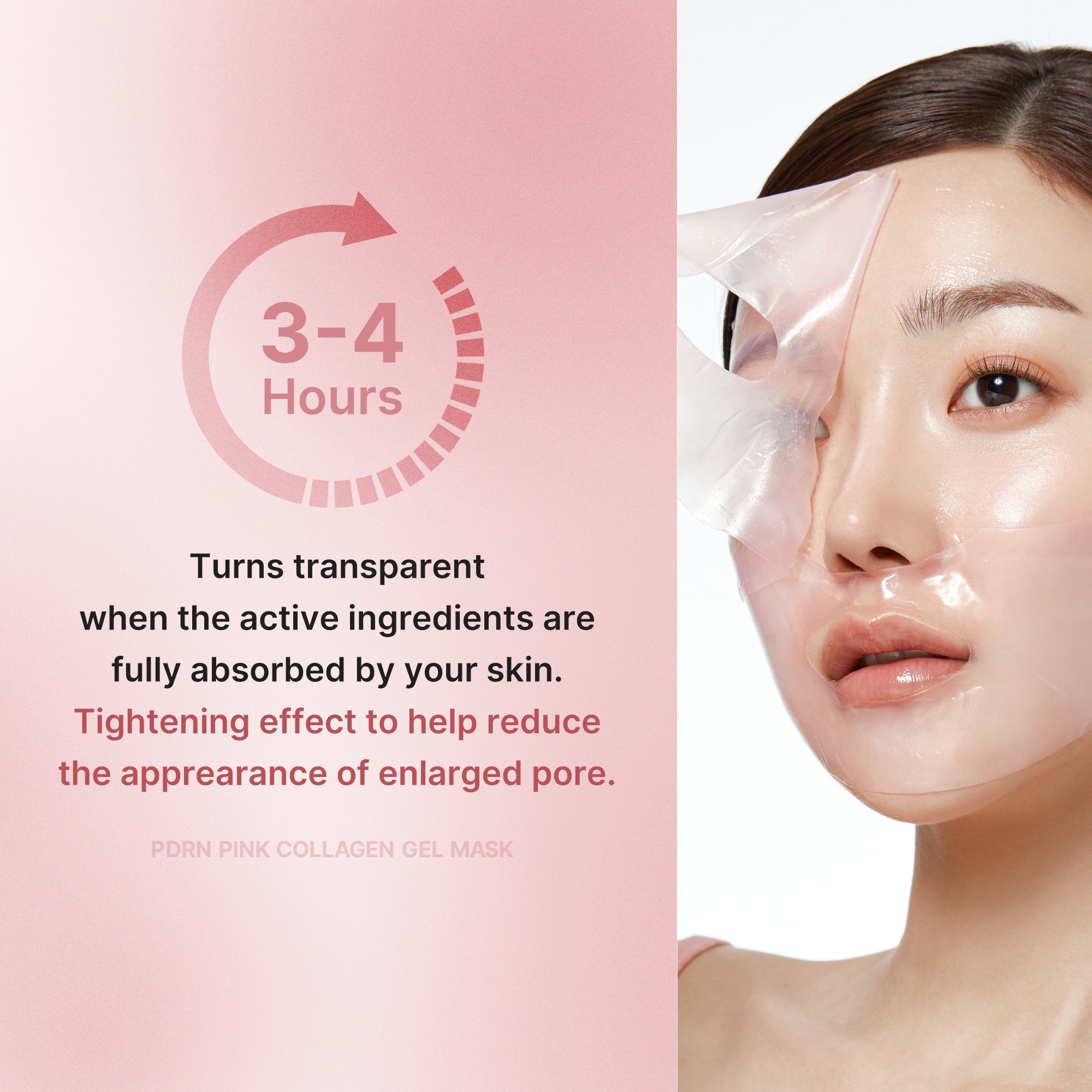 Salmon PDRN Pink Collagen Jelly Gel Mask by Korean Skin Care