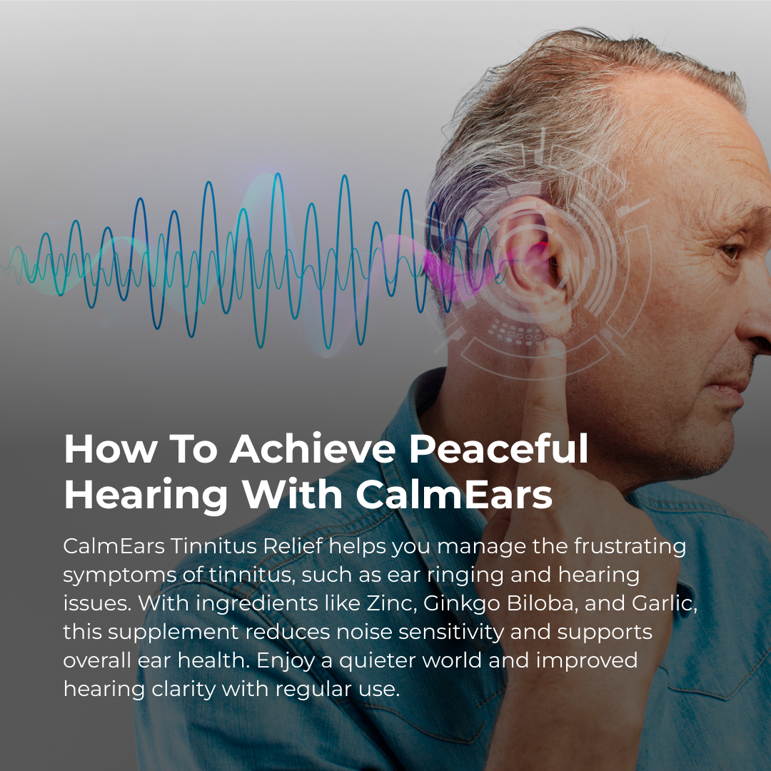 CalmEars Tinnitus Relief by RevitMe by RevitMe - Supplements Store