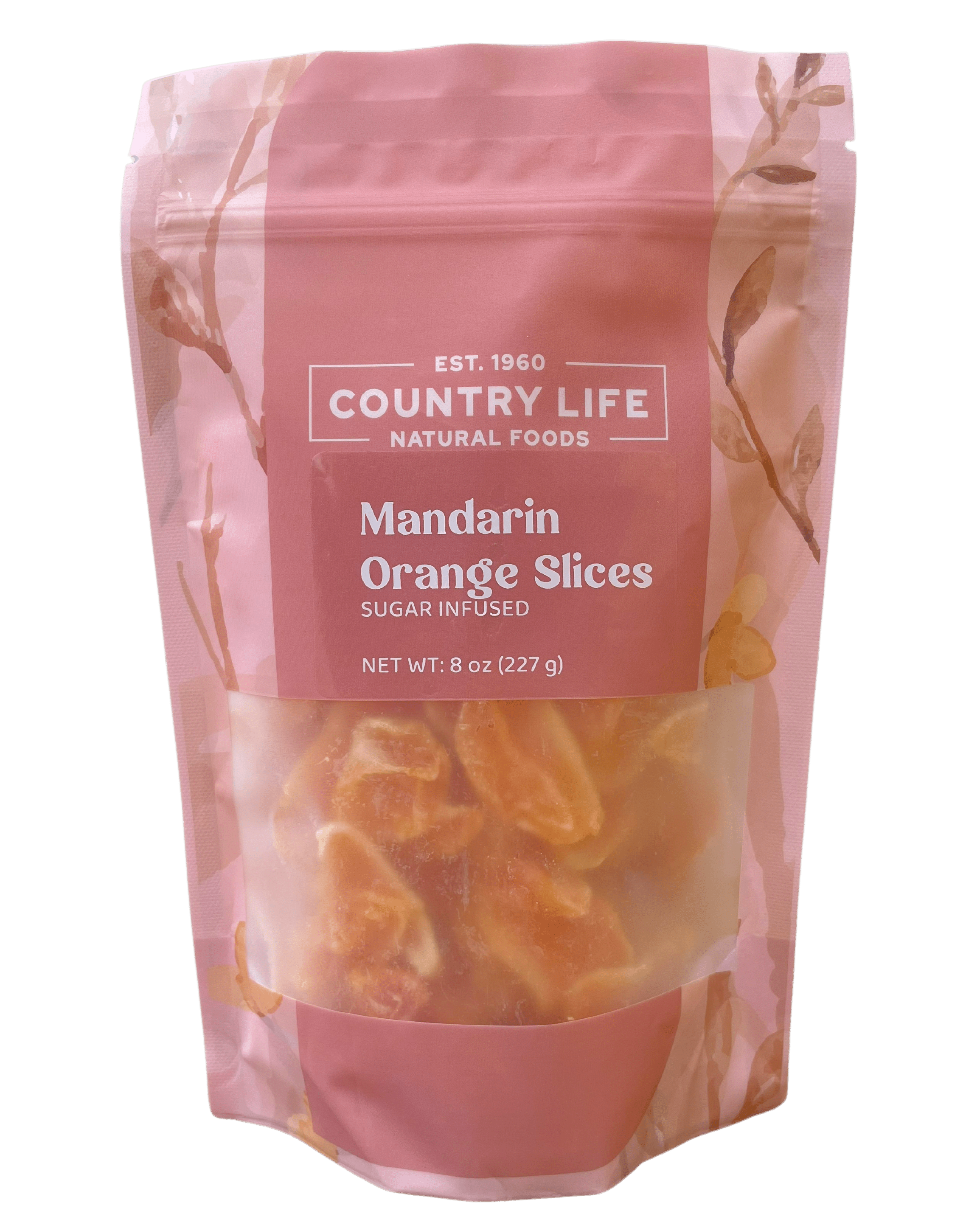 Mandarin Orange Slices, Dried, Infused by Country Life Natural Foods