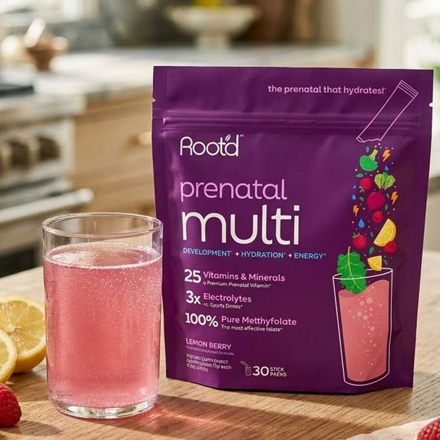 Essential Prenatal Nutrition + Electrolytes by Root&