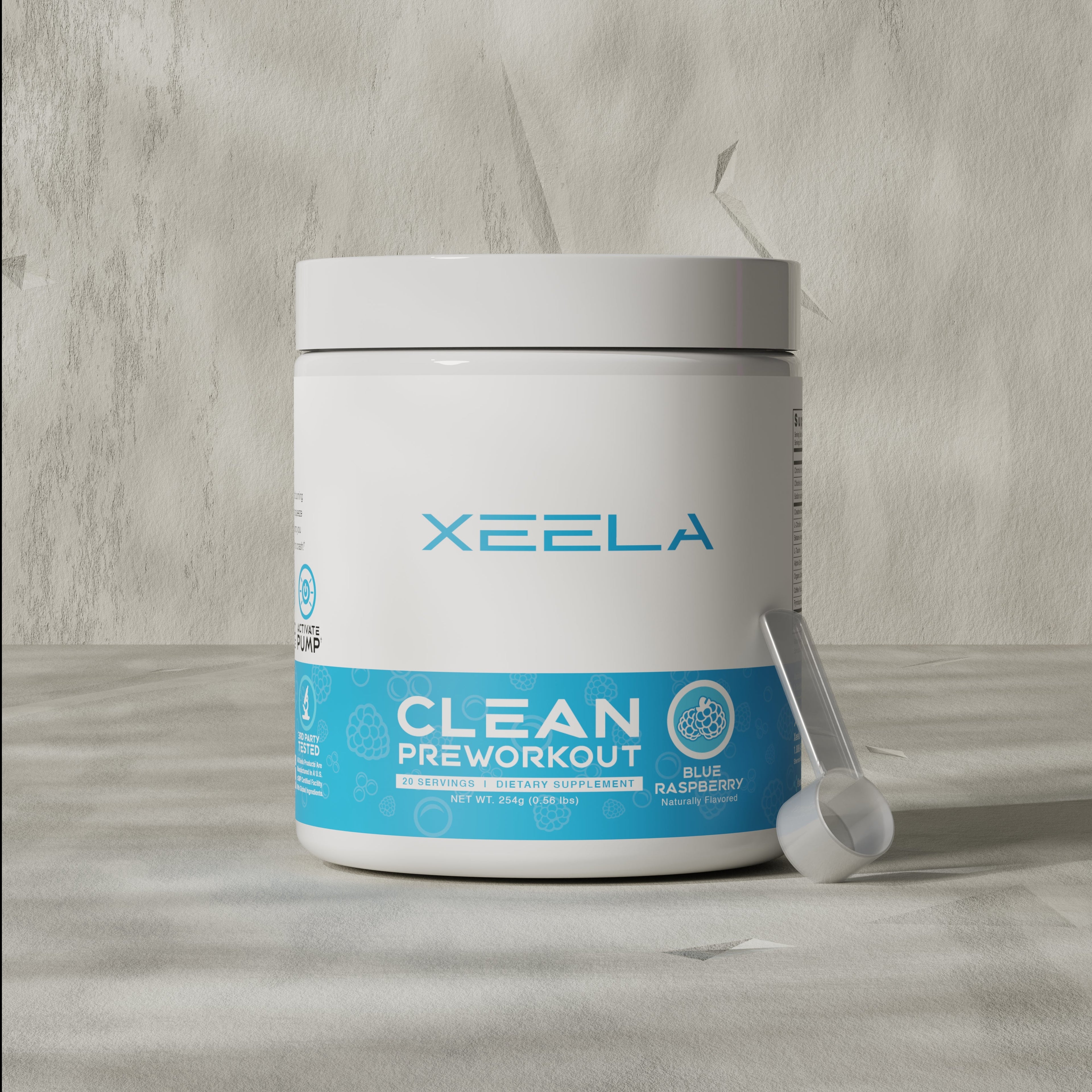 CLEAN PRE WORKOUT by Xeela® Fitness