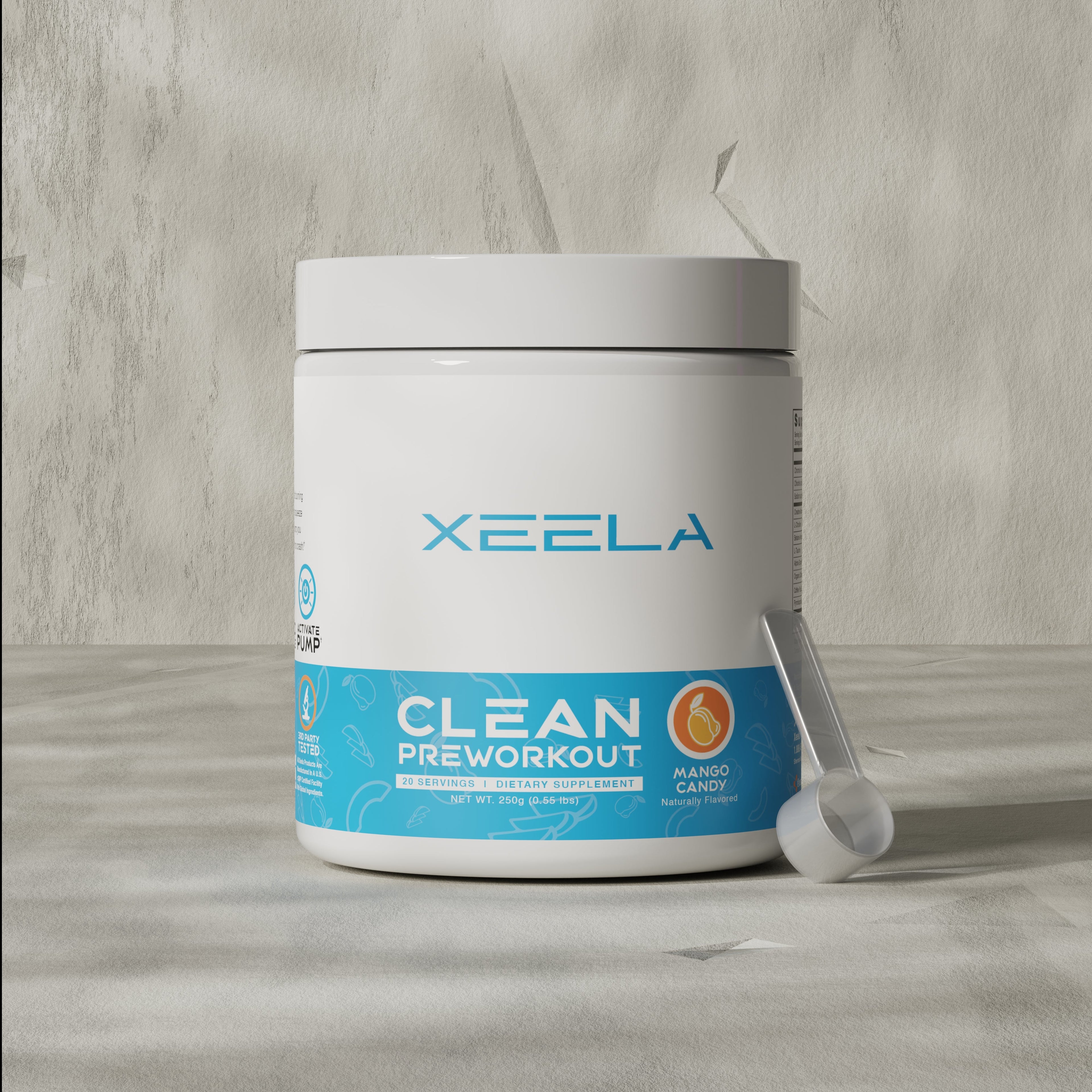 CLEAN PRE WORKOUT by Xeela® Fitness
