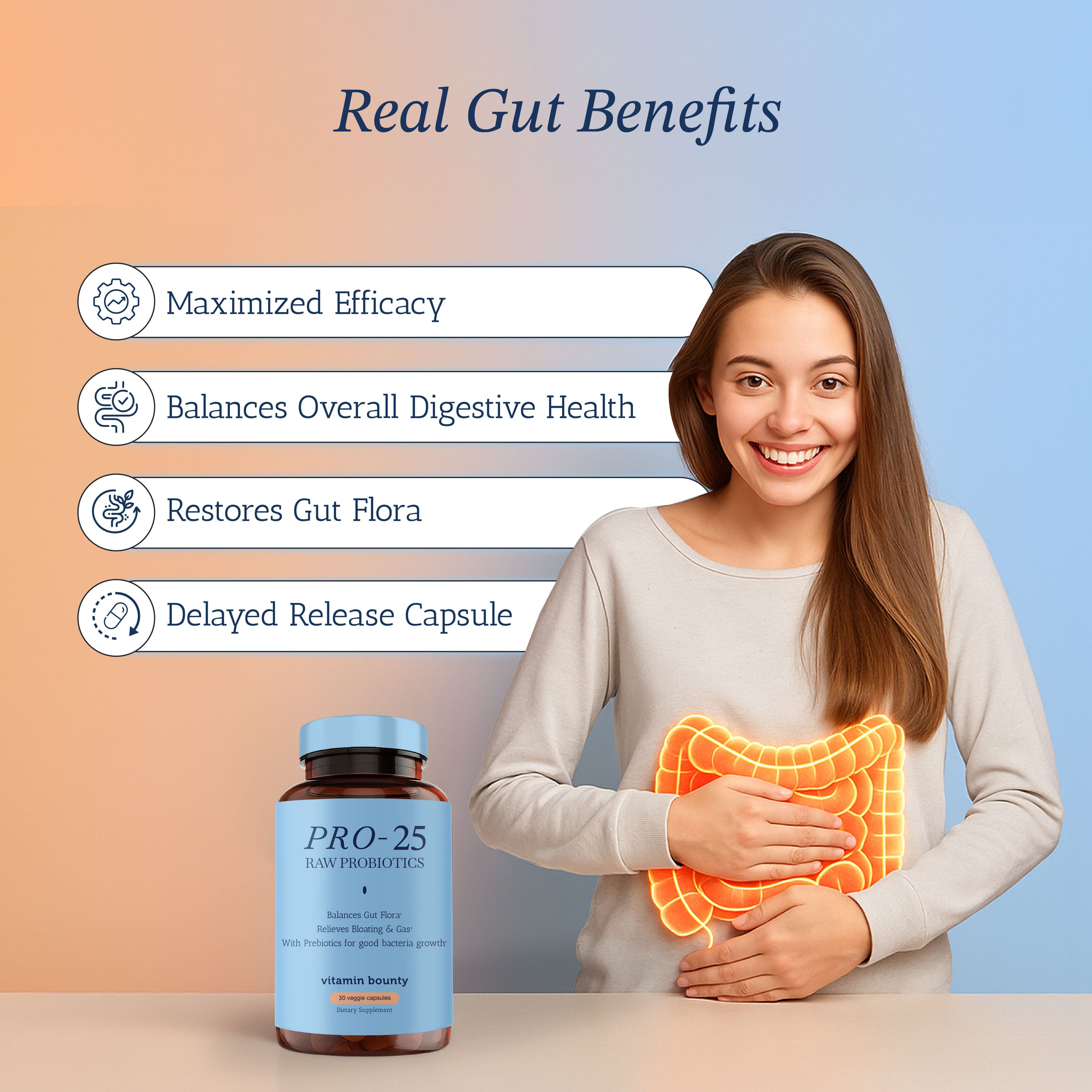 Pro-25 Probiotic by Vitamin Bounty