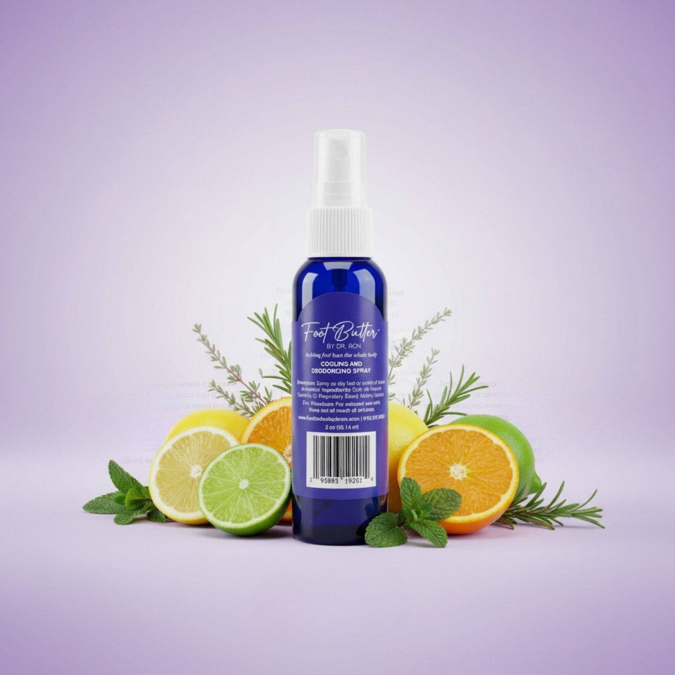 Lavender Cooling & Deodorizing Foot Spray – 2 oz Freshness & Odor Control by Foot Butter by Dr Ron