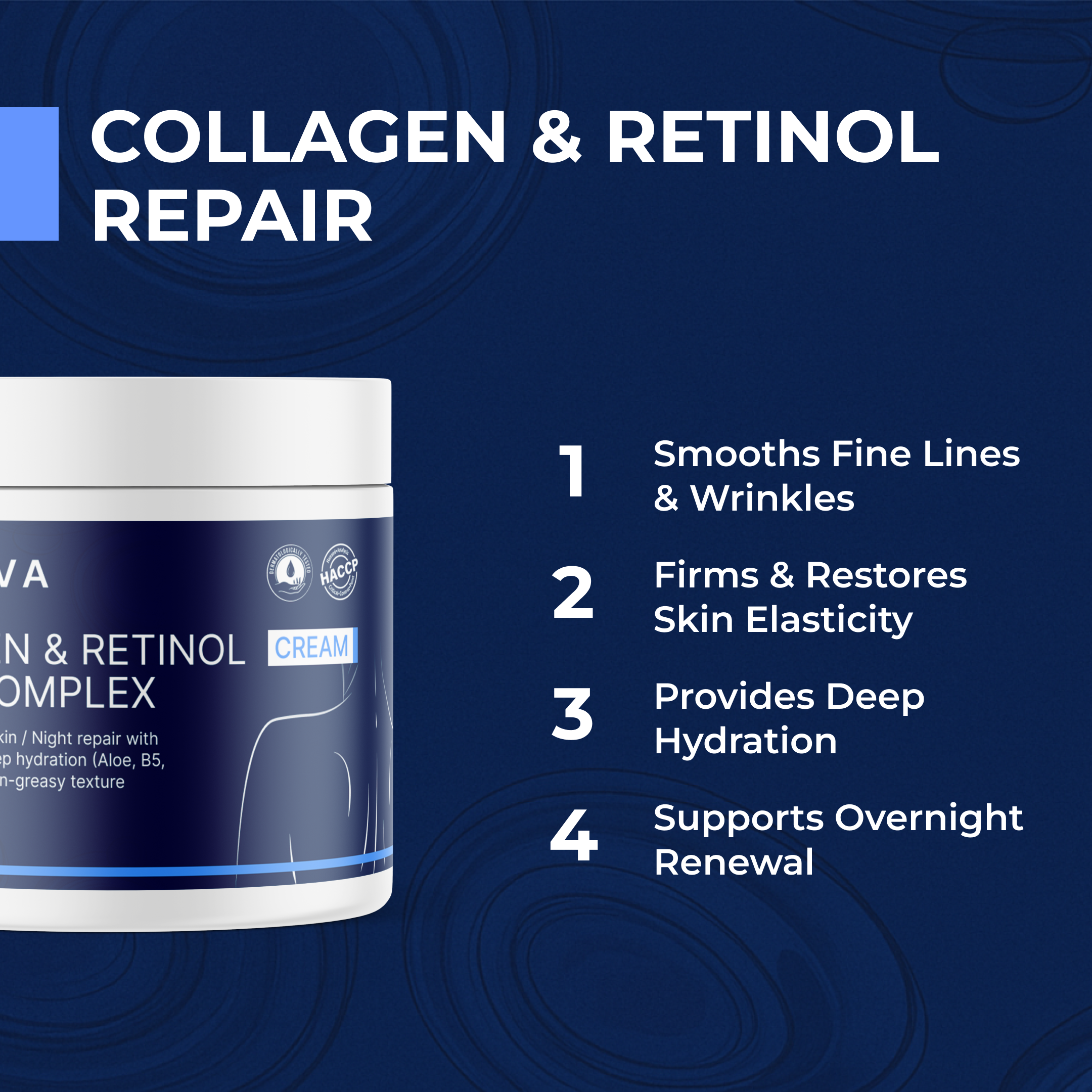 Lisseva Collagen & Retinol Repair Complex by RevitMe - Supplements Store