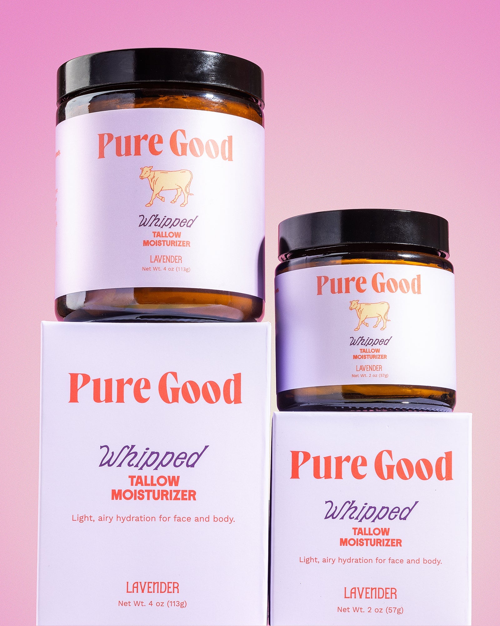 Lavender Whipped Tallow - Calming & Restoring by Pure Good LLC