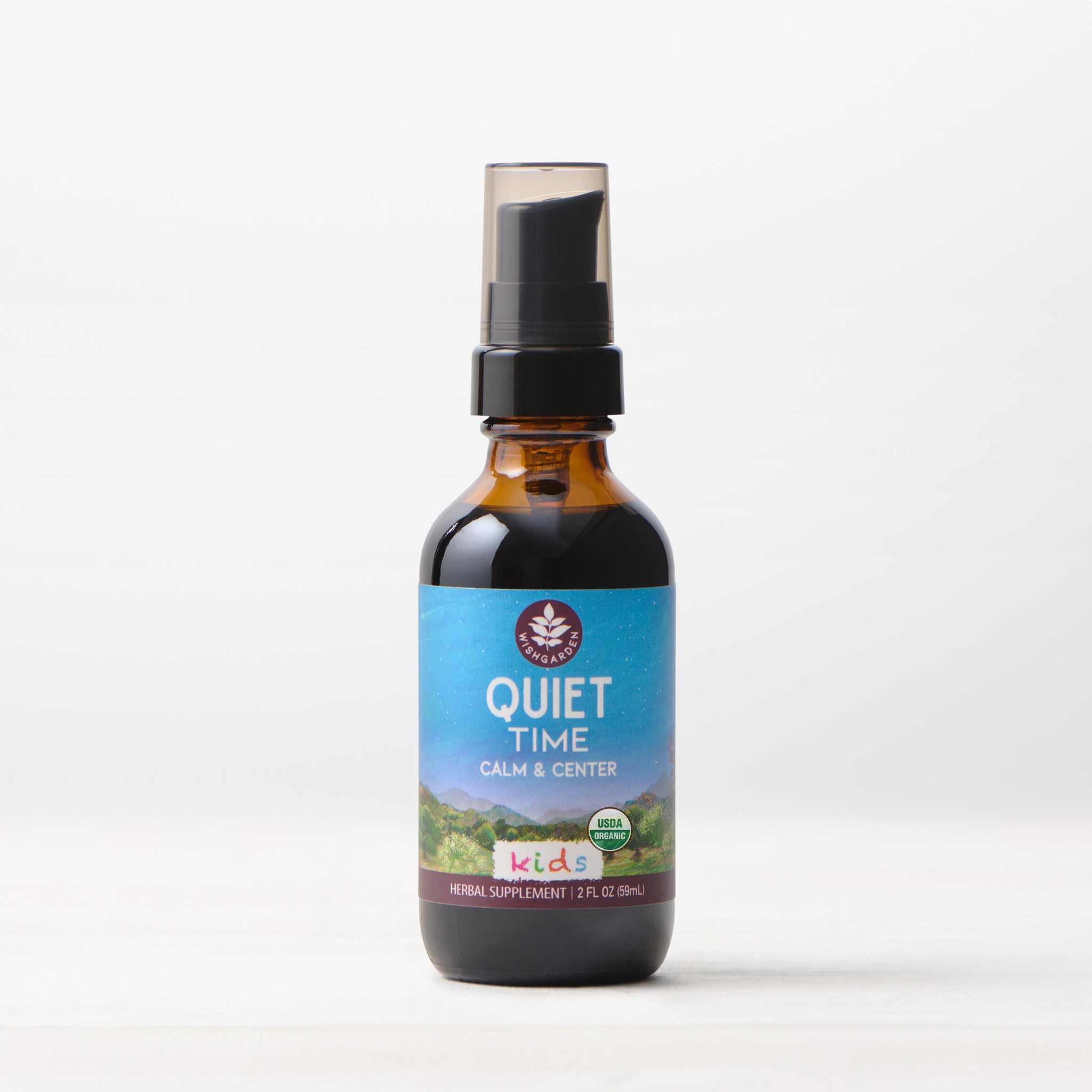 Quiet Time, Calm & Center For Kids by WishGarden Herbs