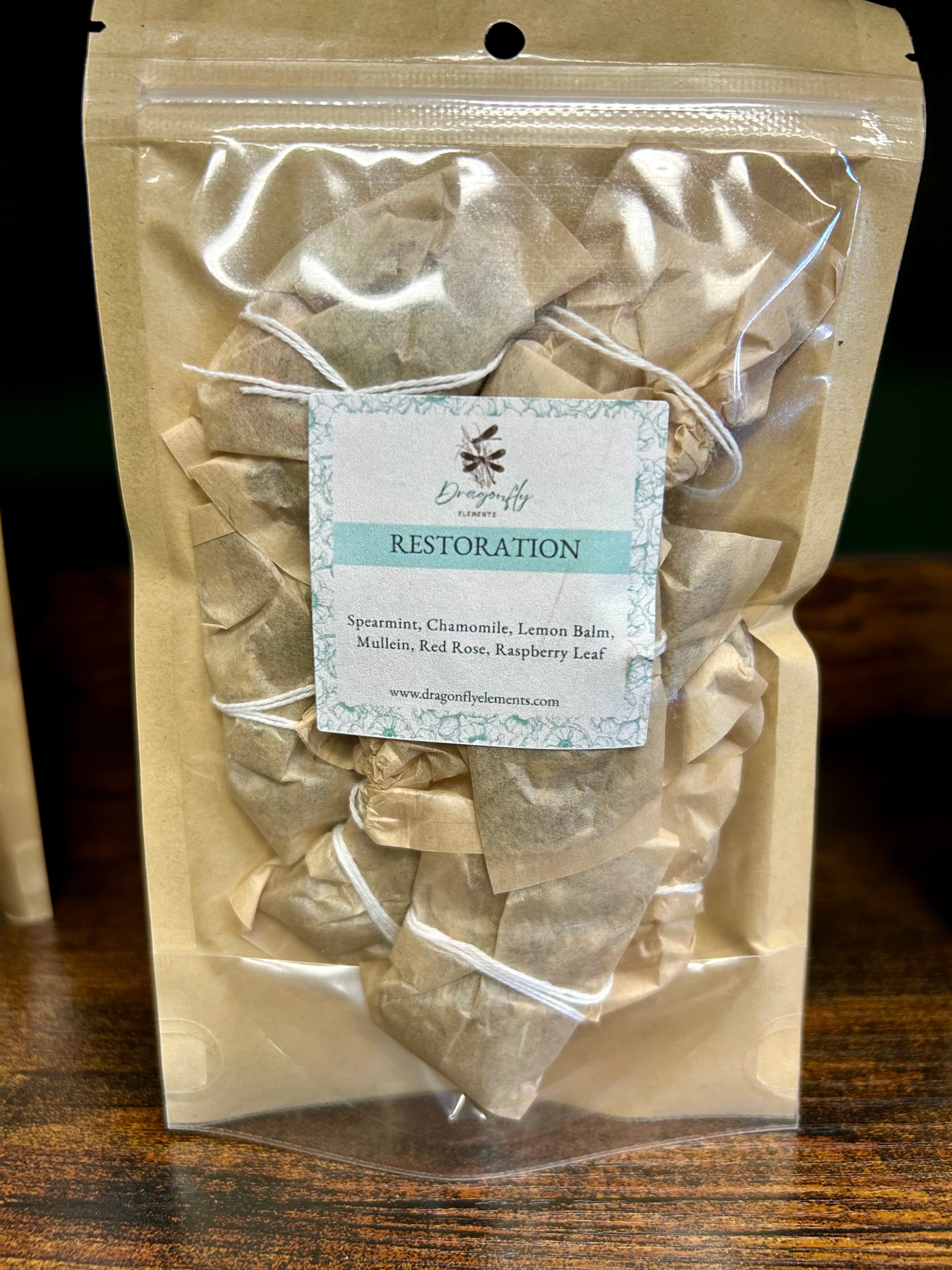 Restoration Herbal Tea Blend by Dragonfly Elements