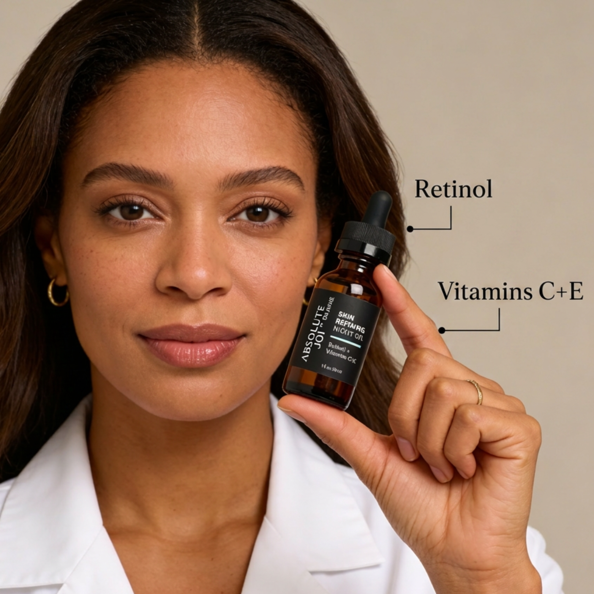 Retinol Plus Vitamin C Skin Refining Night Oil by AbsoluteJOI® Skincare