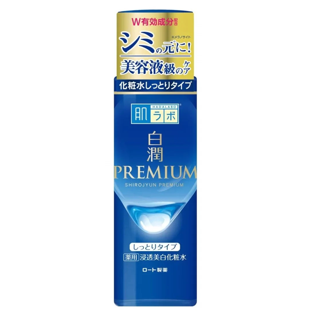 Rohto Hada Labo ShiroJyun Premium Whitening Lotion by AsiaBeautyMall