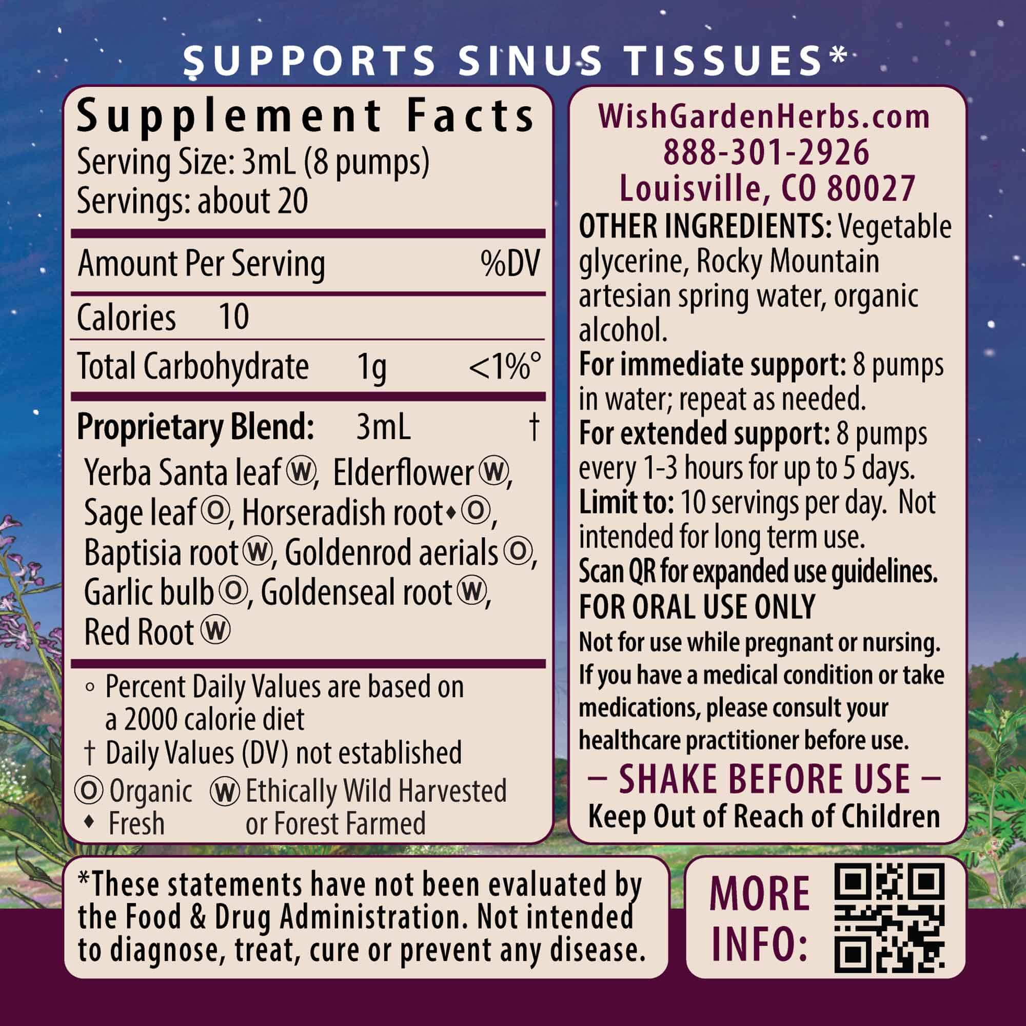 Kick-Ass Sinus, Move & Soothe by WishGarden Herbs