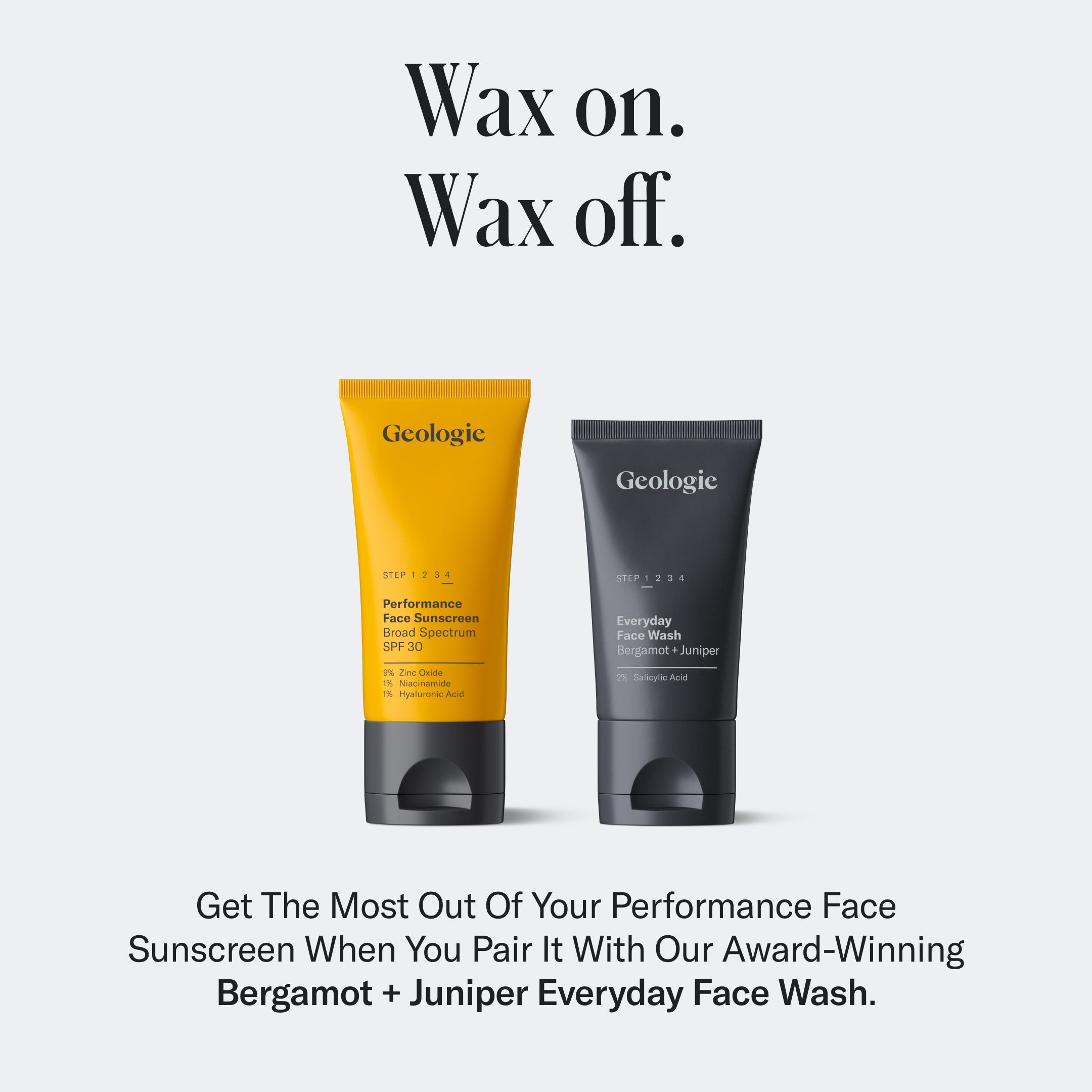 Broad-Spectrum SPF30 Face Sunscreen by Geologie