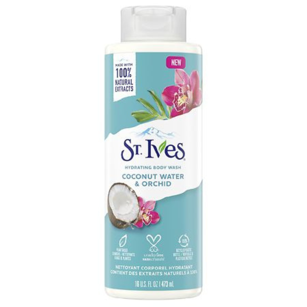St. Ives Coconut Water & Orchid Hydrating Body Wash (22 oz) by Farmacias Savia