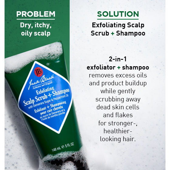 Jack Black Exfolianting Scalp Scrub & Shampoo 5 Oz by Pasteur Pharmacy