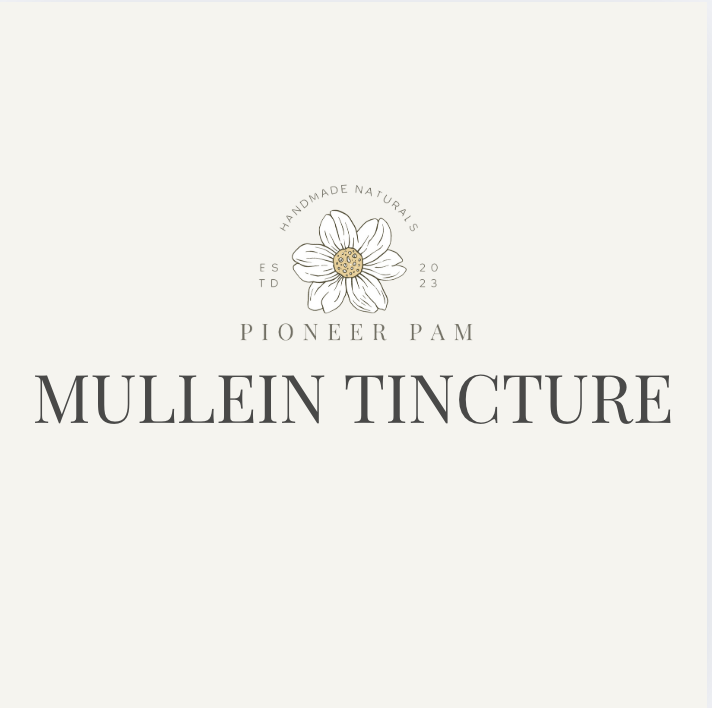 Mullein Tincture: Respiratory + Immune System Support by Pioneer Pam