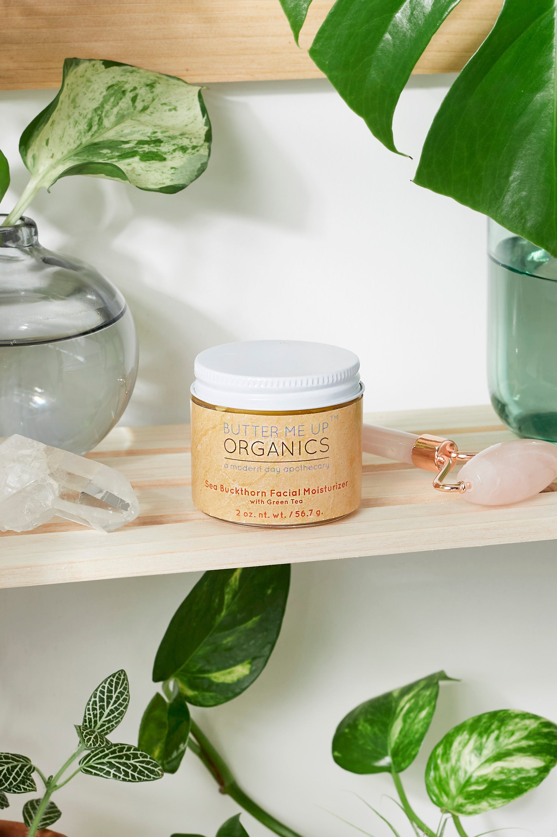 Sea Buckthorn Facial Moisturizer / Organic Face Moisturizer / Facial Care / Face Nutrition by Butter Me Up Organics