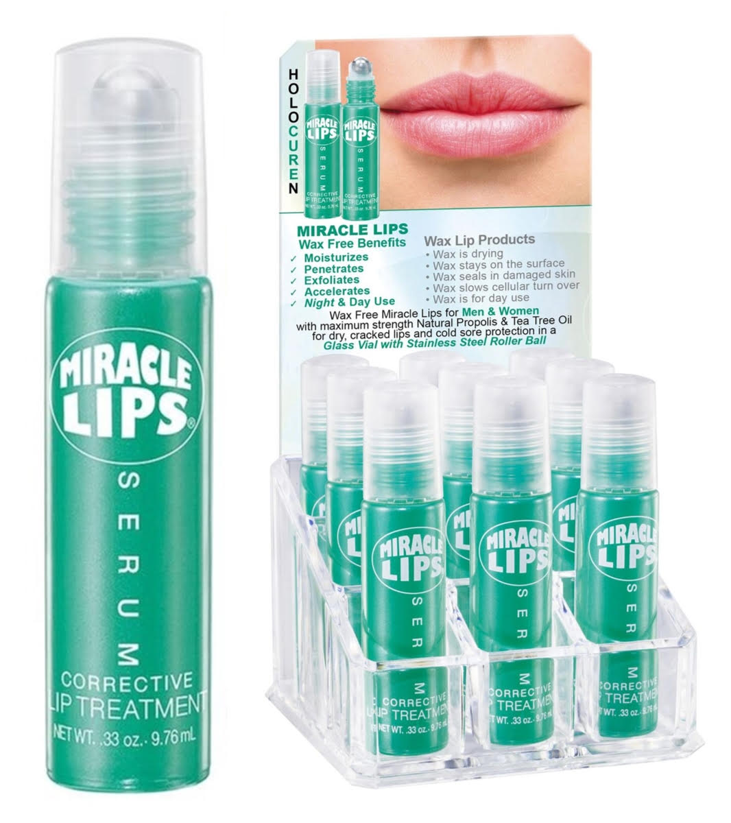 Holocuren Miracle Lips Anti-Aging Corrective Lip Serum 0.33 oz by HOLOCUREN - Official Website