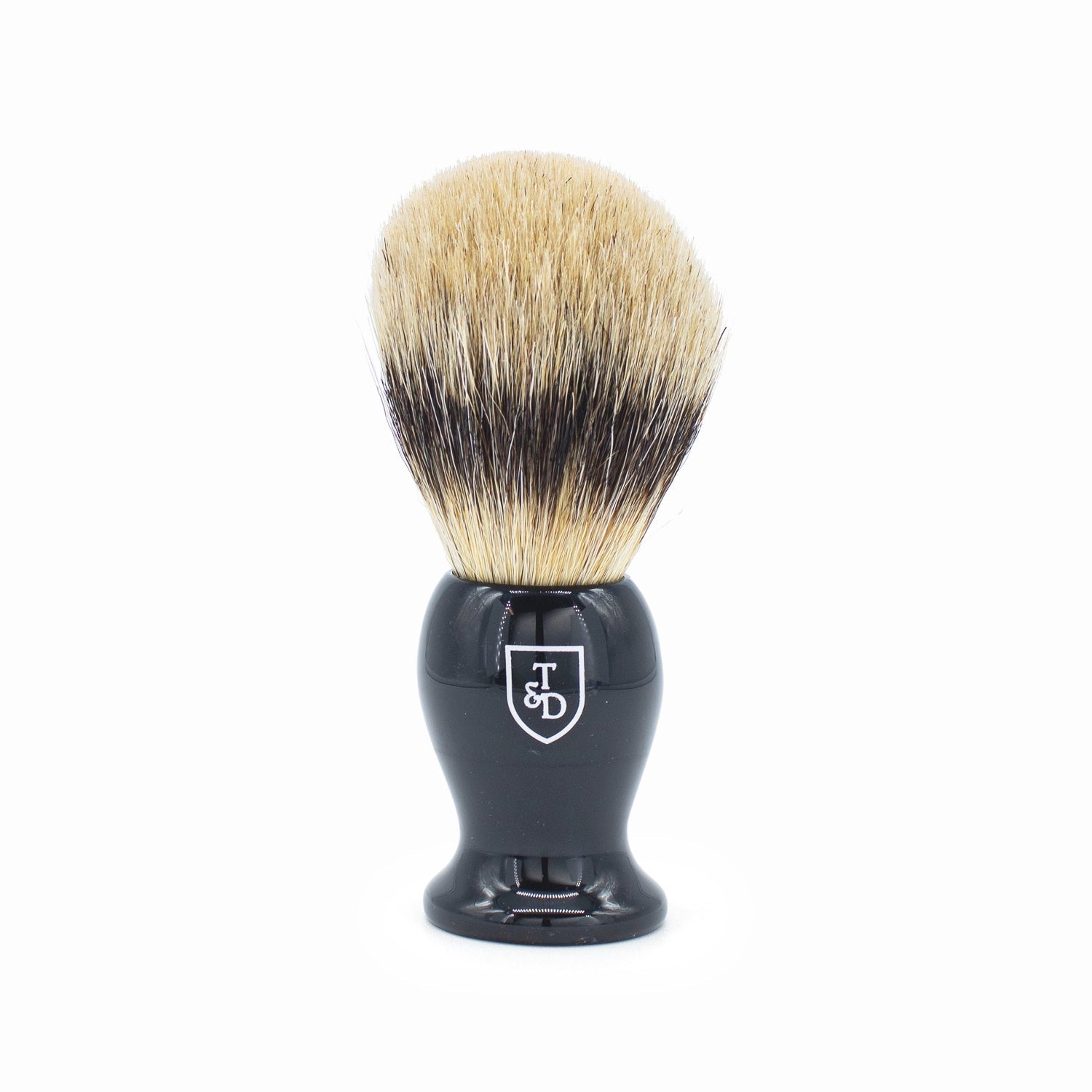 Triumph & Disaster Silvertip Synthetic Fibre Shaving Brush BLACK - Imperfect Box by This is Beauty US