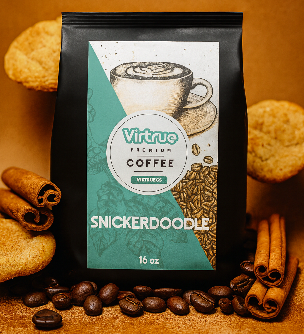 Snickerdoodle Flavored Coffee – 16oz | Virtrue Premium by Virtrue