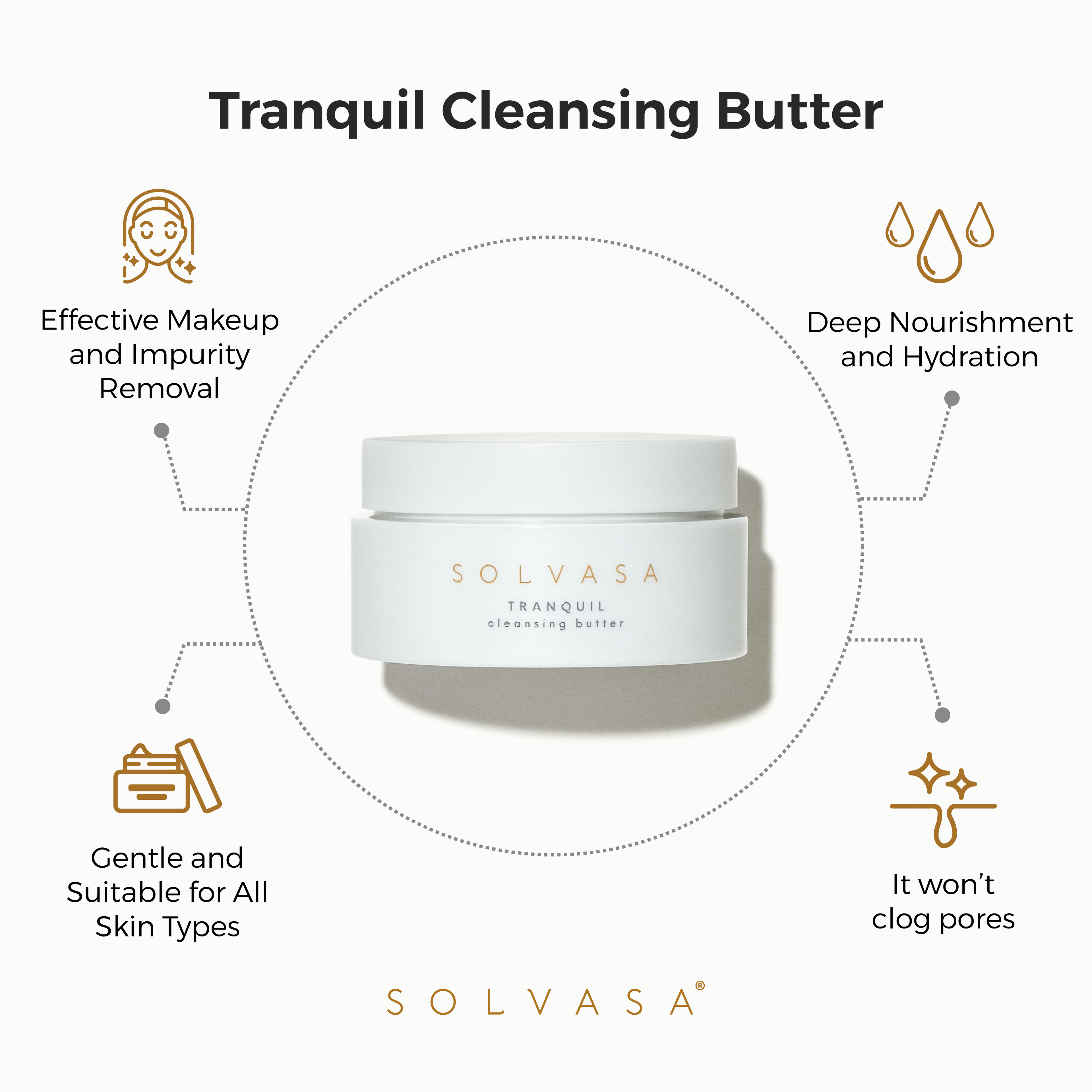 Tranquil Cleansing Butter by Solvasa
