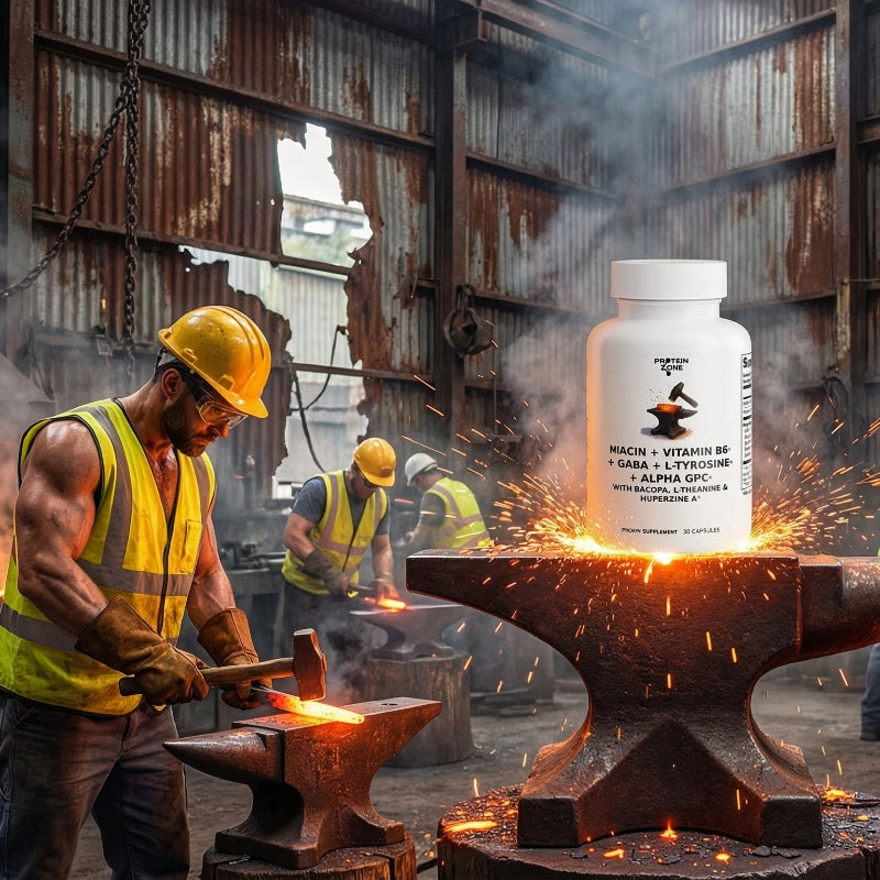 Mind Forge | Premium Nootropic Stack for Focus & Mental Clarity by Protein Zone